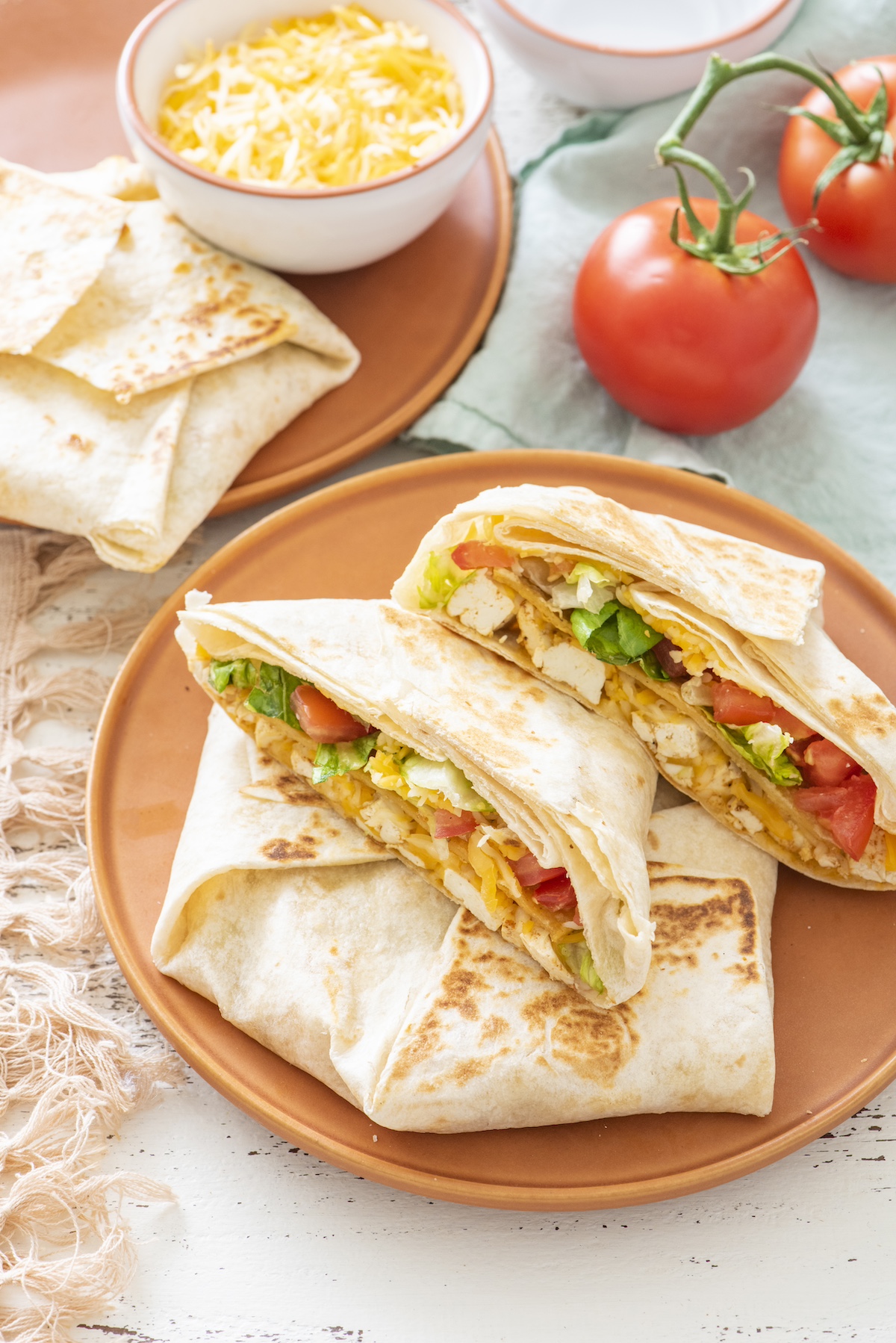 Vegetarian Crunchwrap Supreme