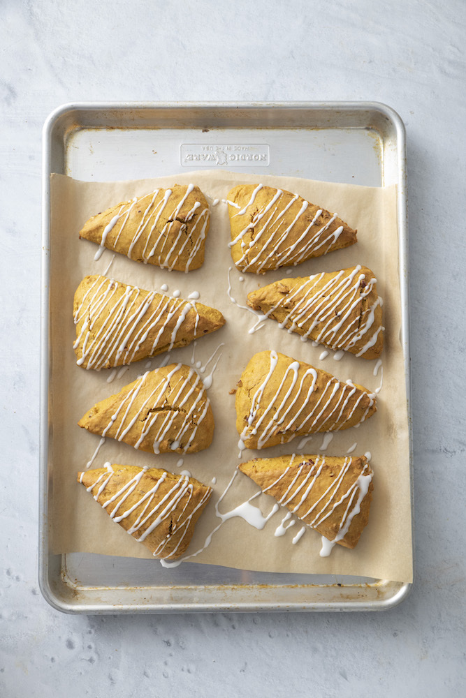 Pumpkin Pecan Scones