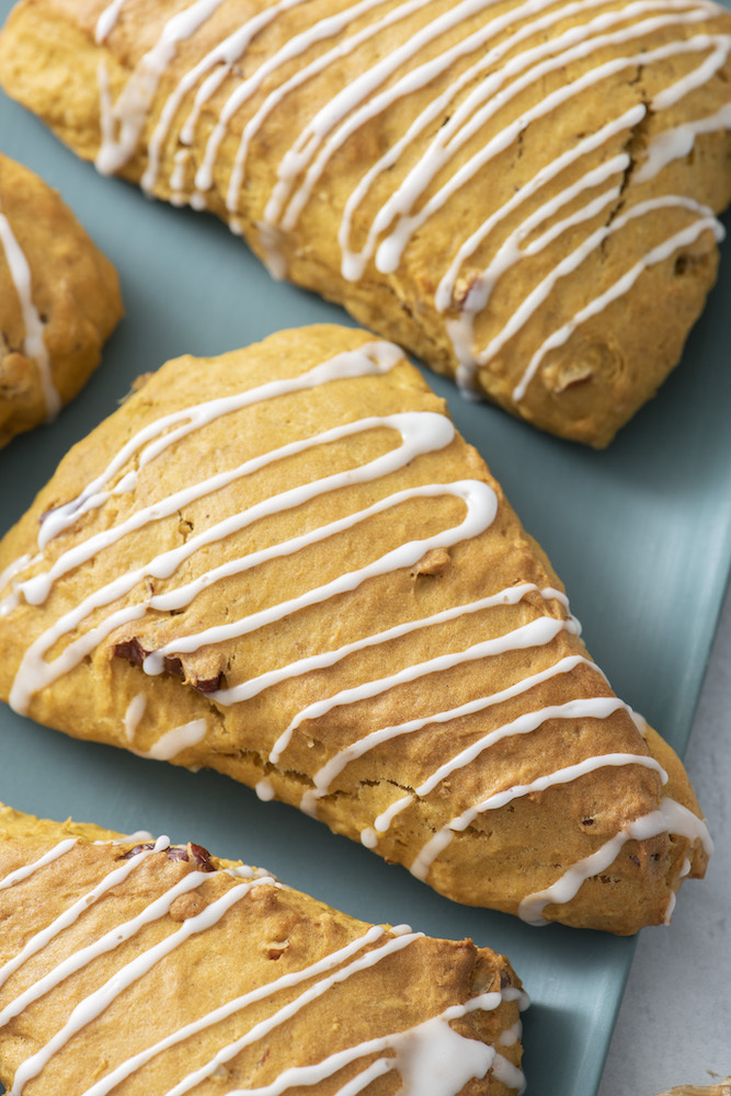 Pumpkin Pecan Scones