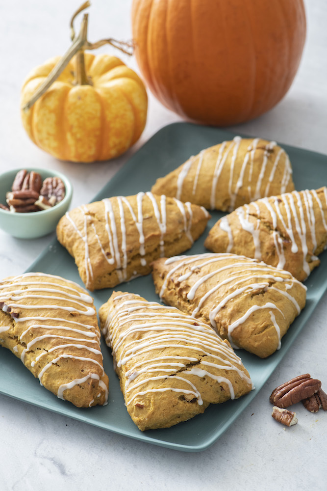 Pumpkin Pecan Scones