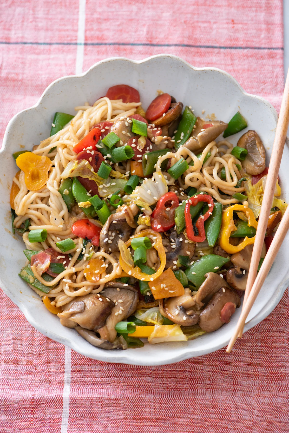 Ramen Noodle Stir Fry