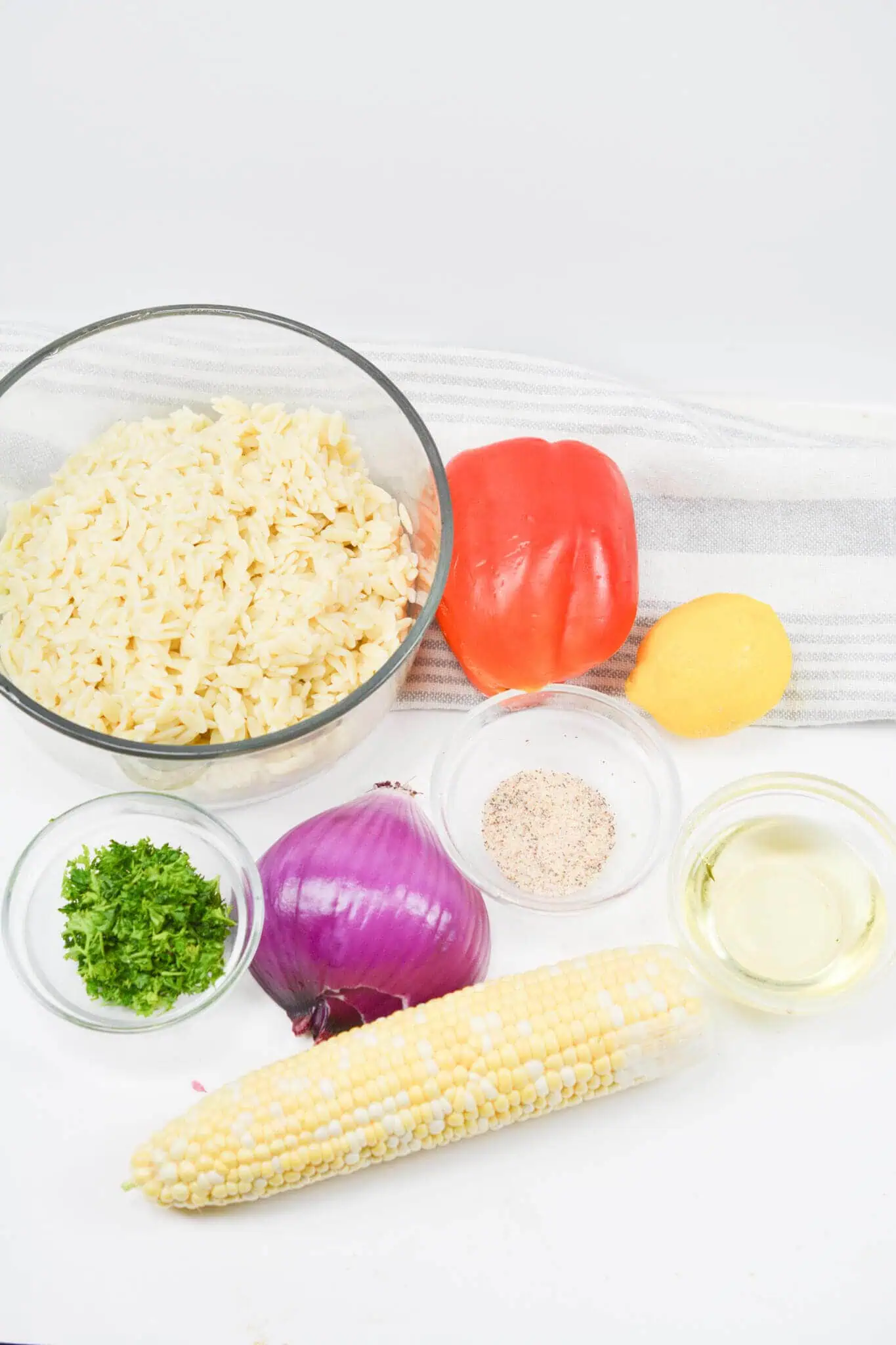 Lemon Orzo Salad
