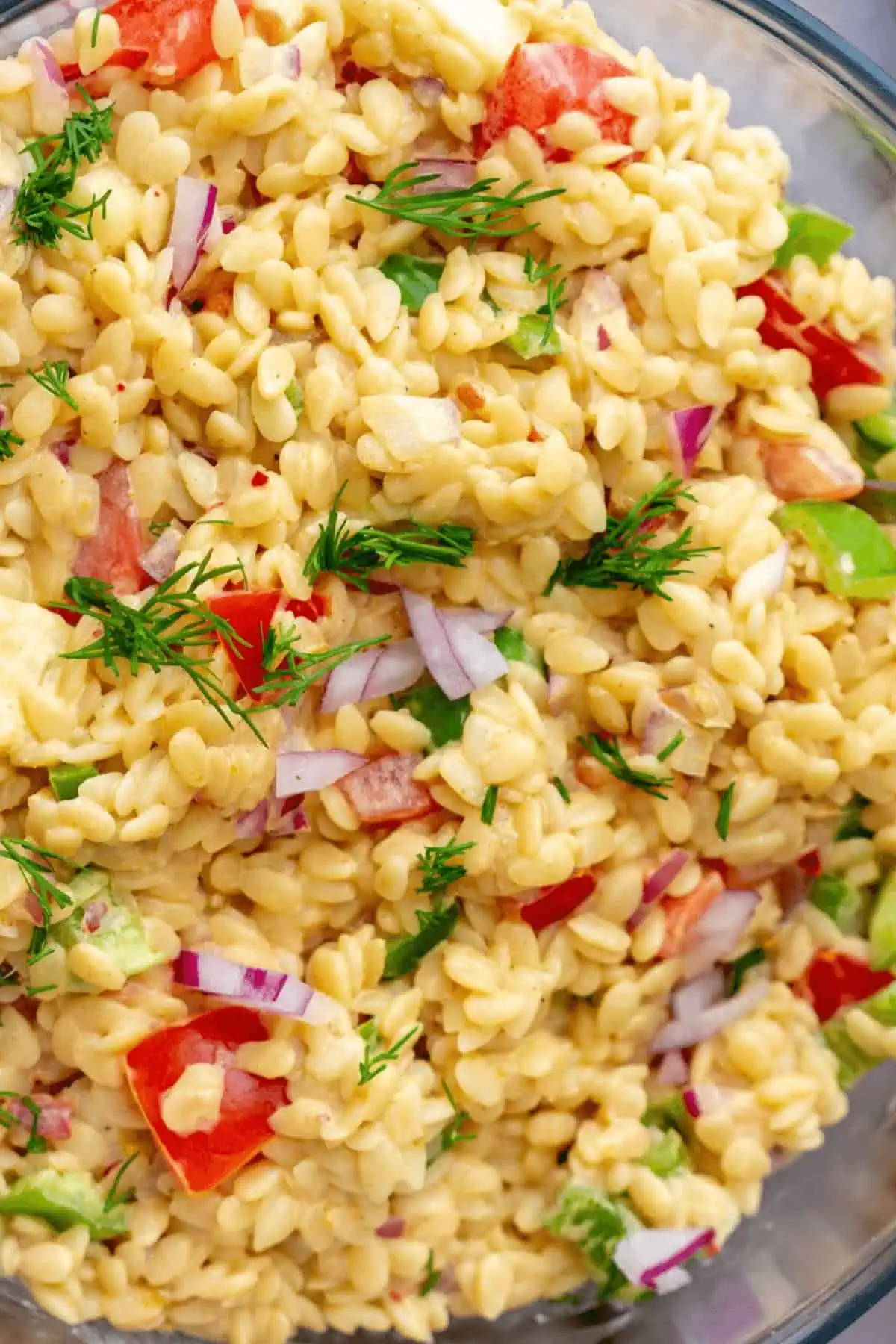 Lemon Orzo Salad