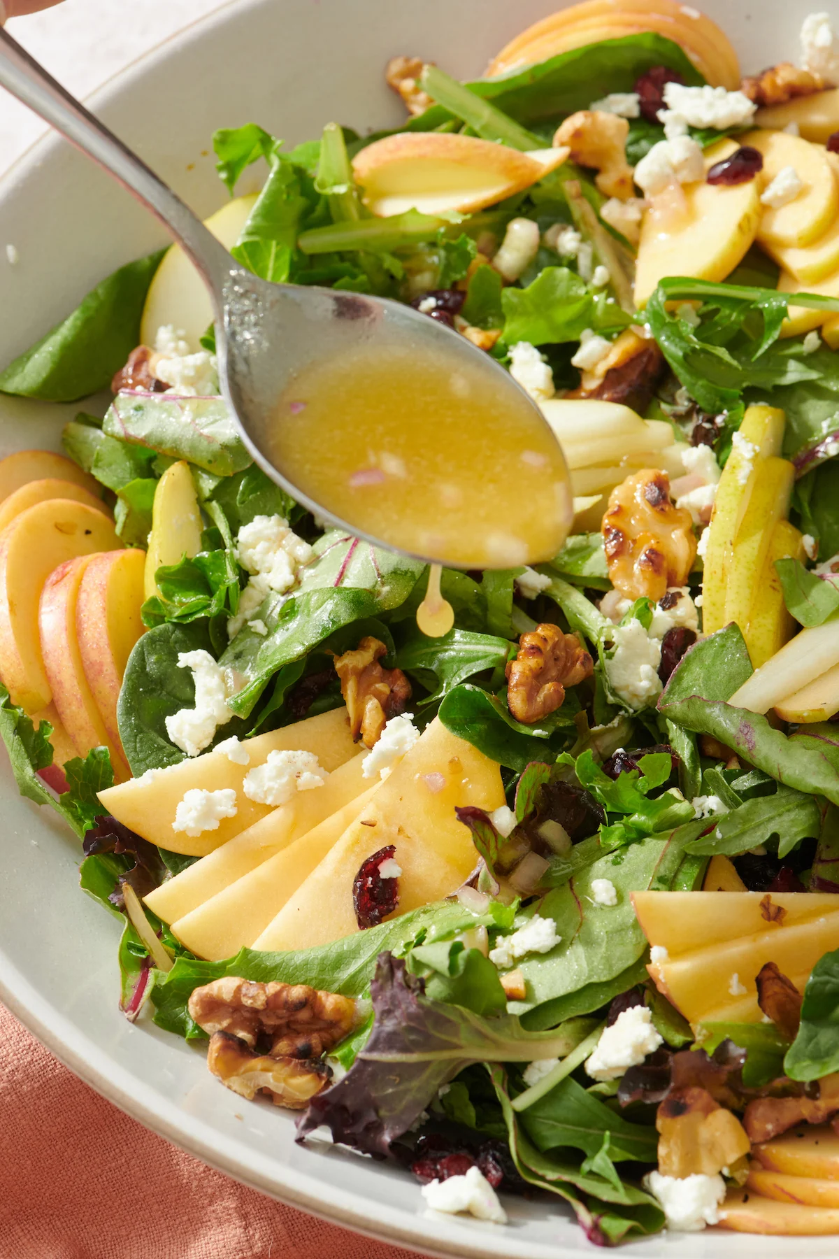 Apple, Pear and Goat Cheese Fall Salad