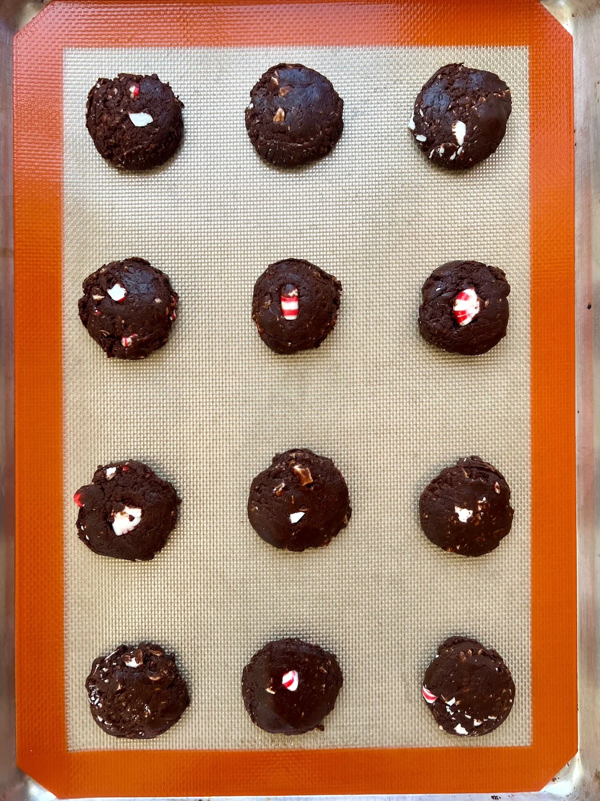 Peppermint Brookies (Brownie Cookies)