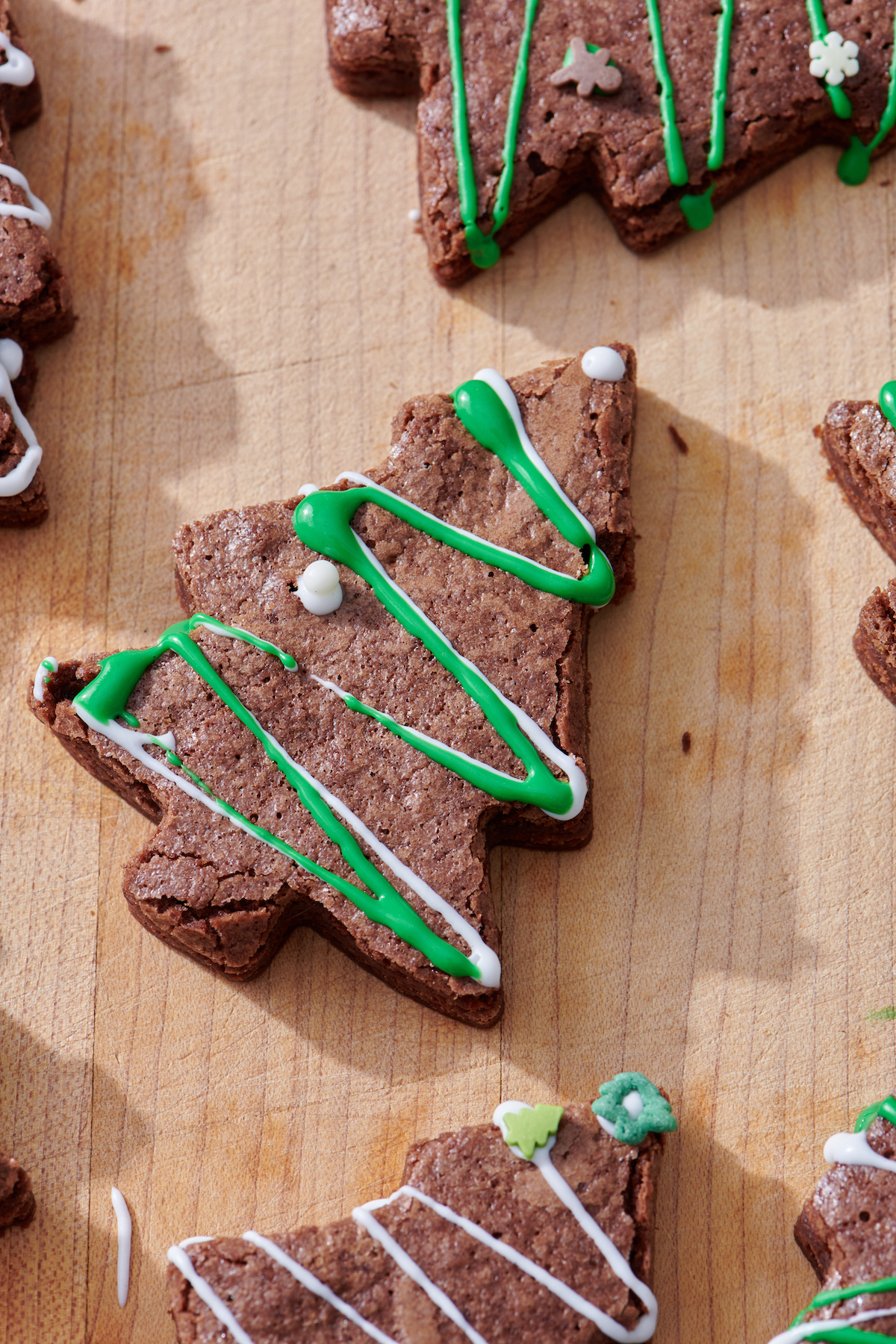 Christmas Tree Brownies