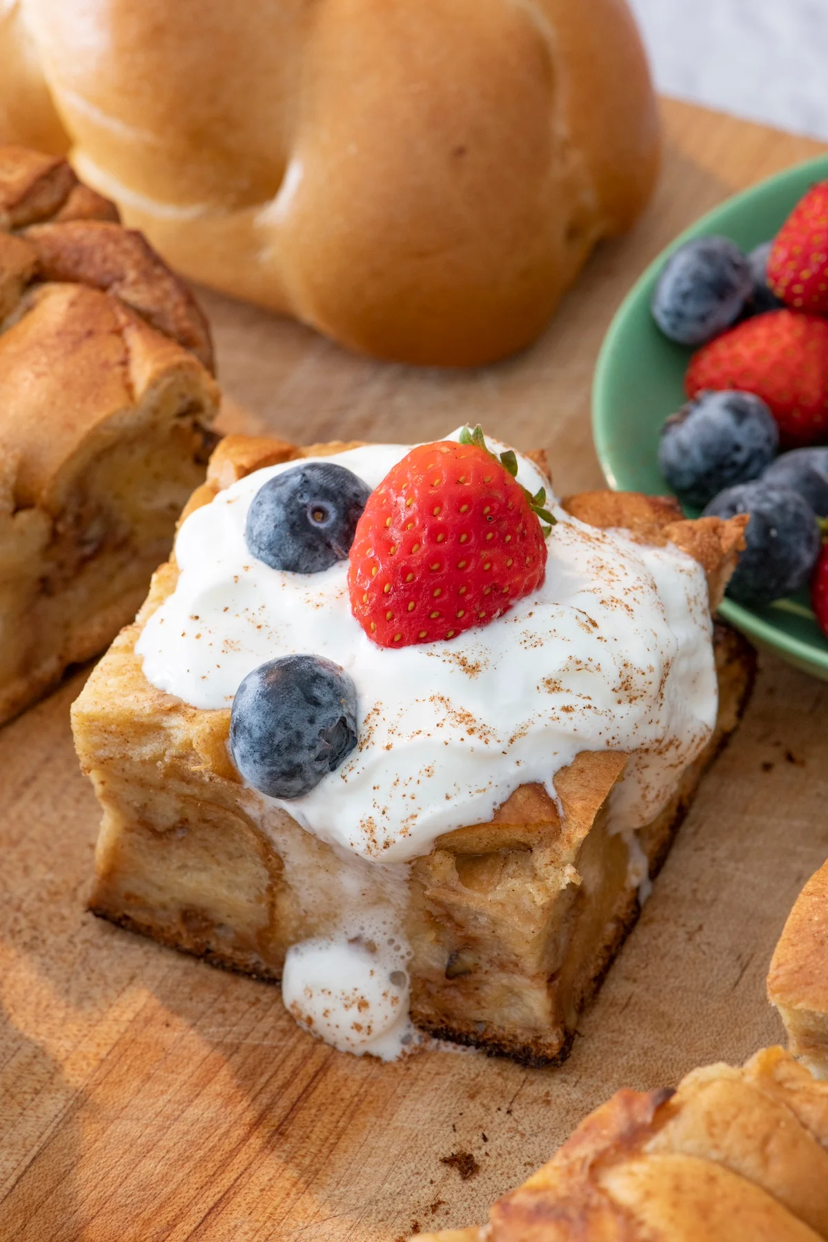 Challah Bread Pudding