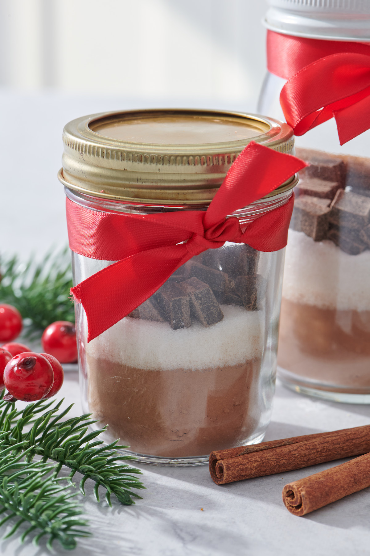 Double Chocolate Hot Cocoa in a Jar