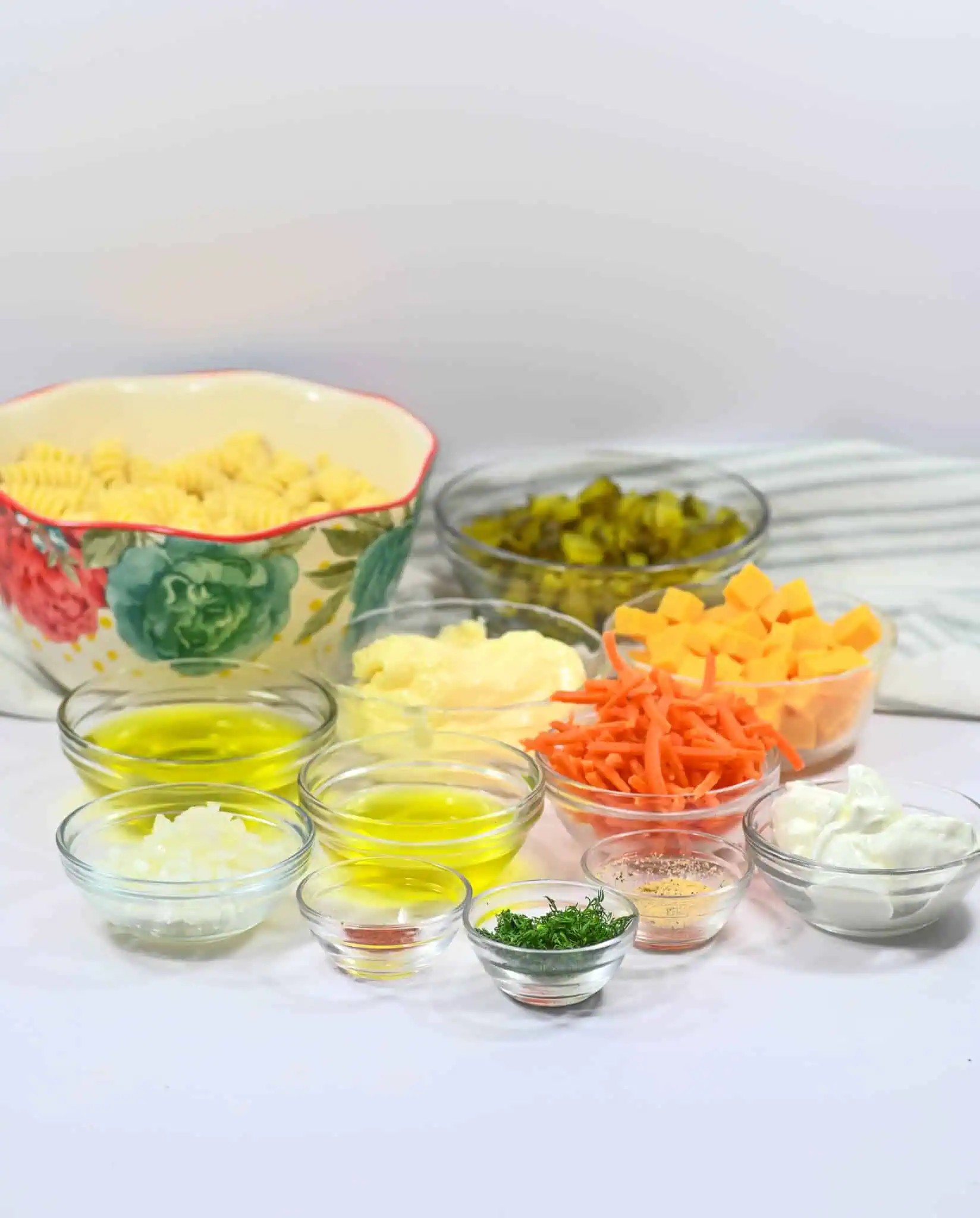 Dill Pickle Noodle Salad