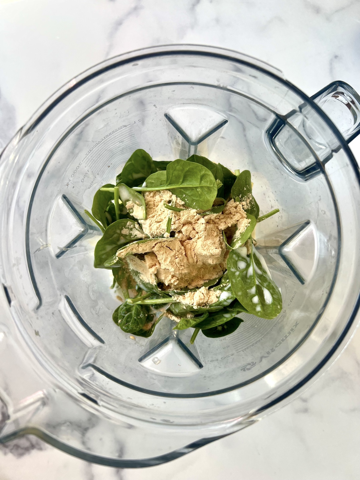 Tropical Protein Greens Smoothie