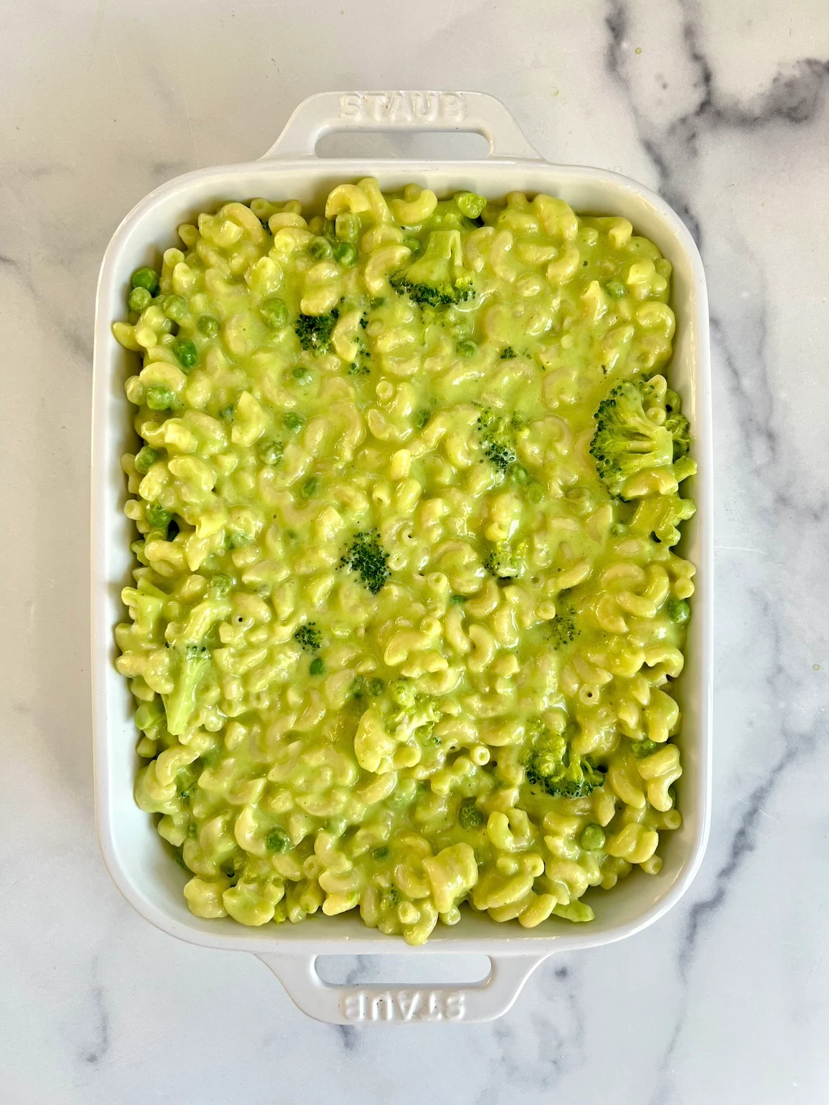 Green Mac and Cheese