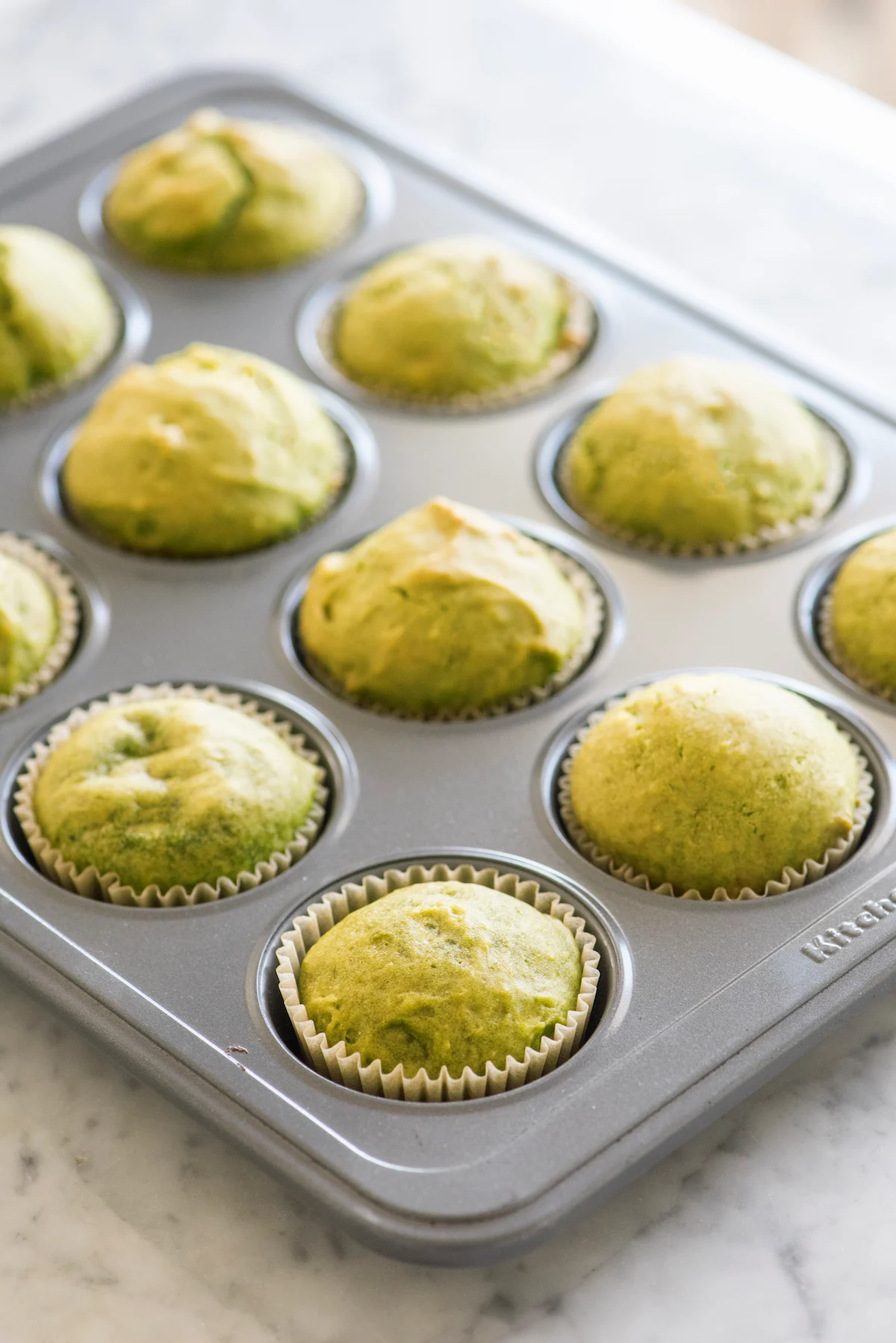 Spinach Cake Muffins