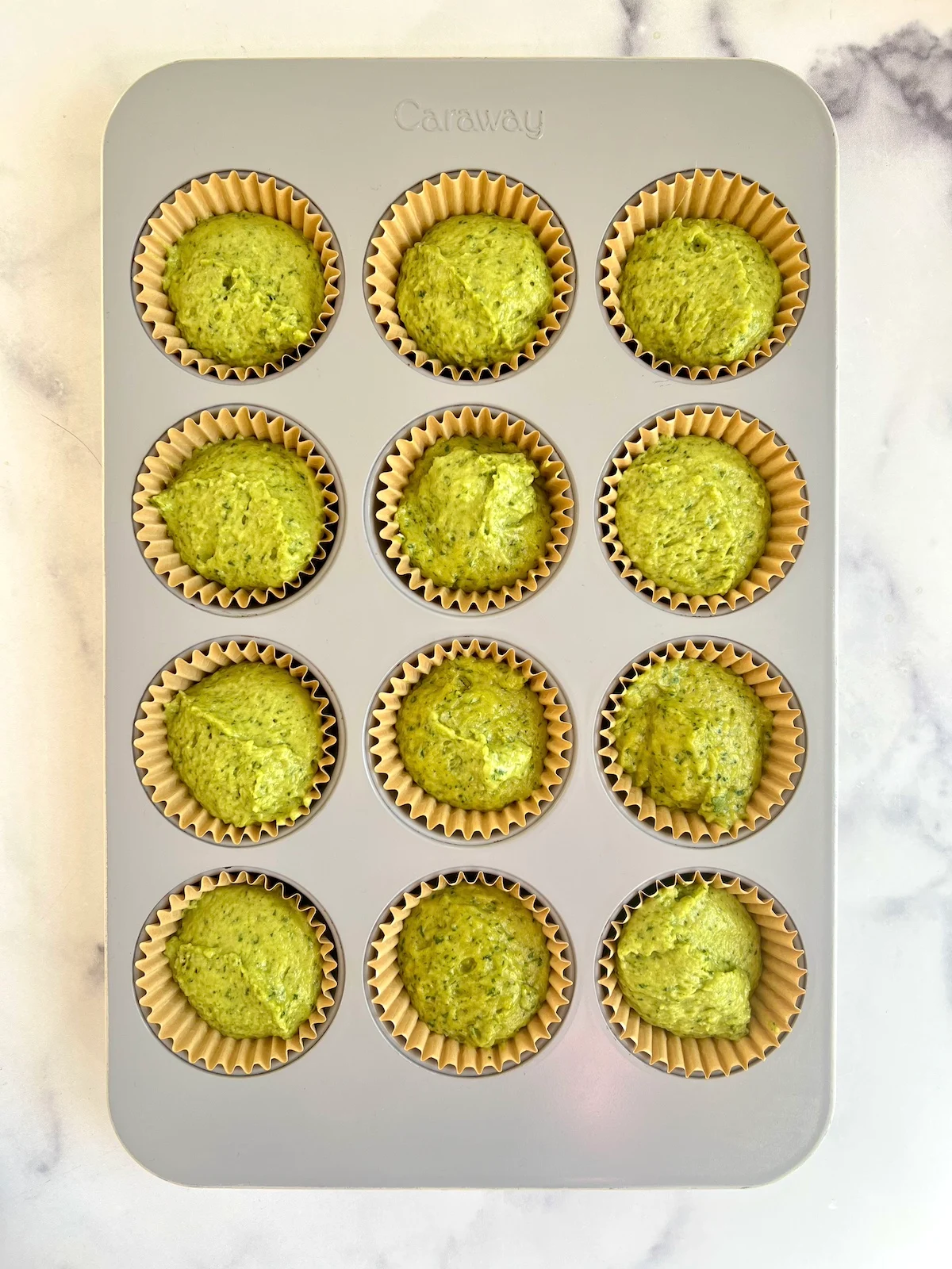 Spinach Cake Muffins