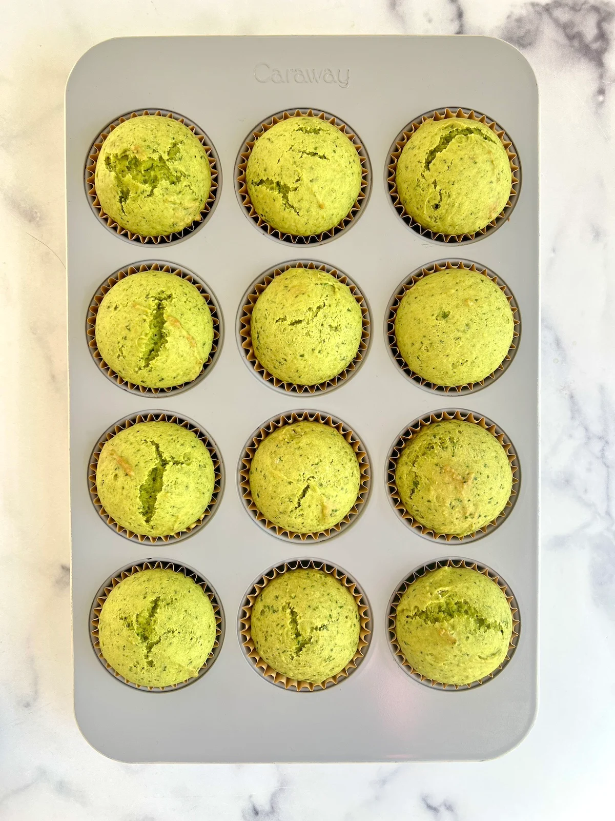 Spinach Cake Muffins