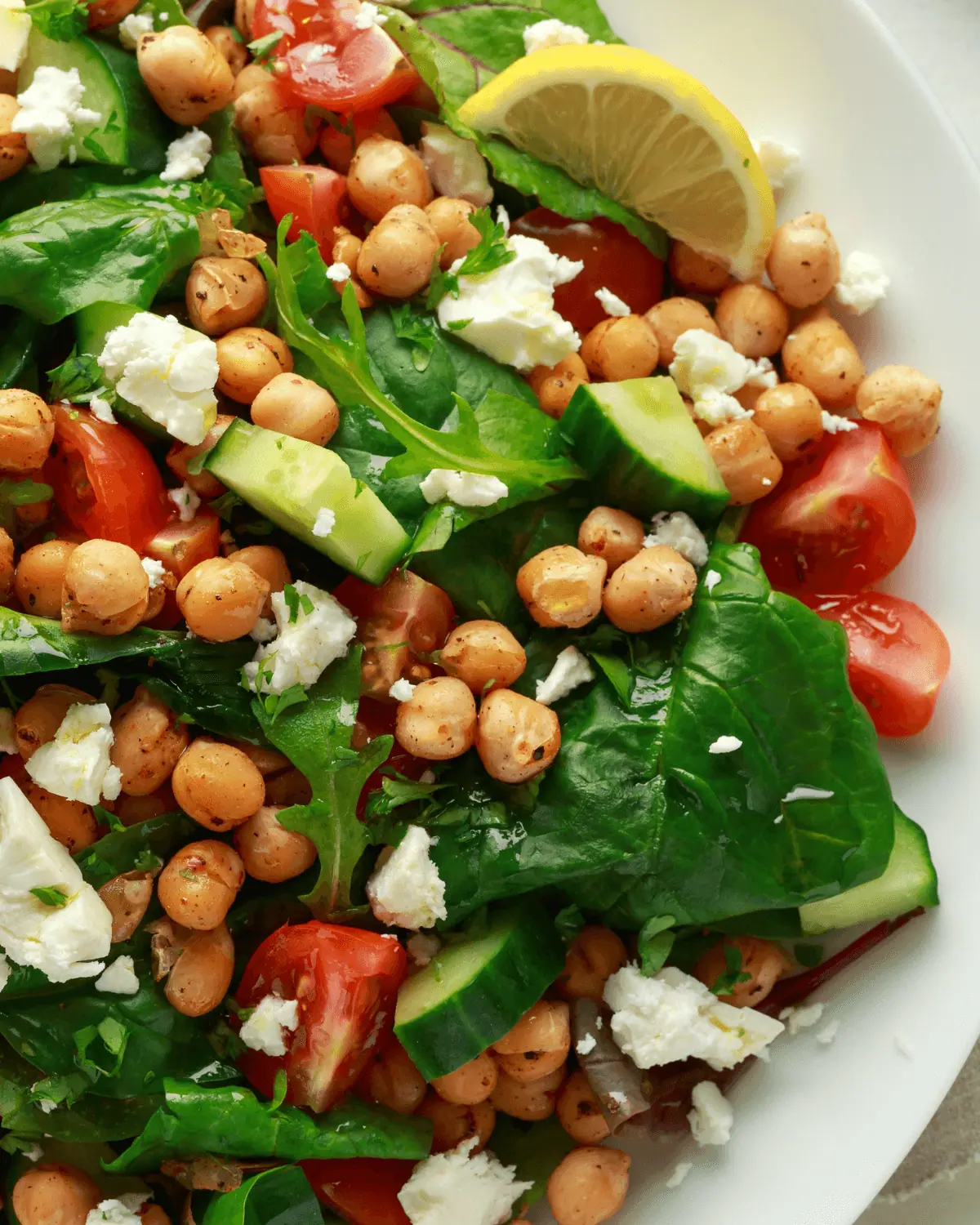 Chickpea and Cucumber Salad