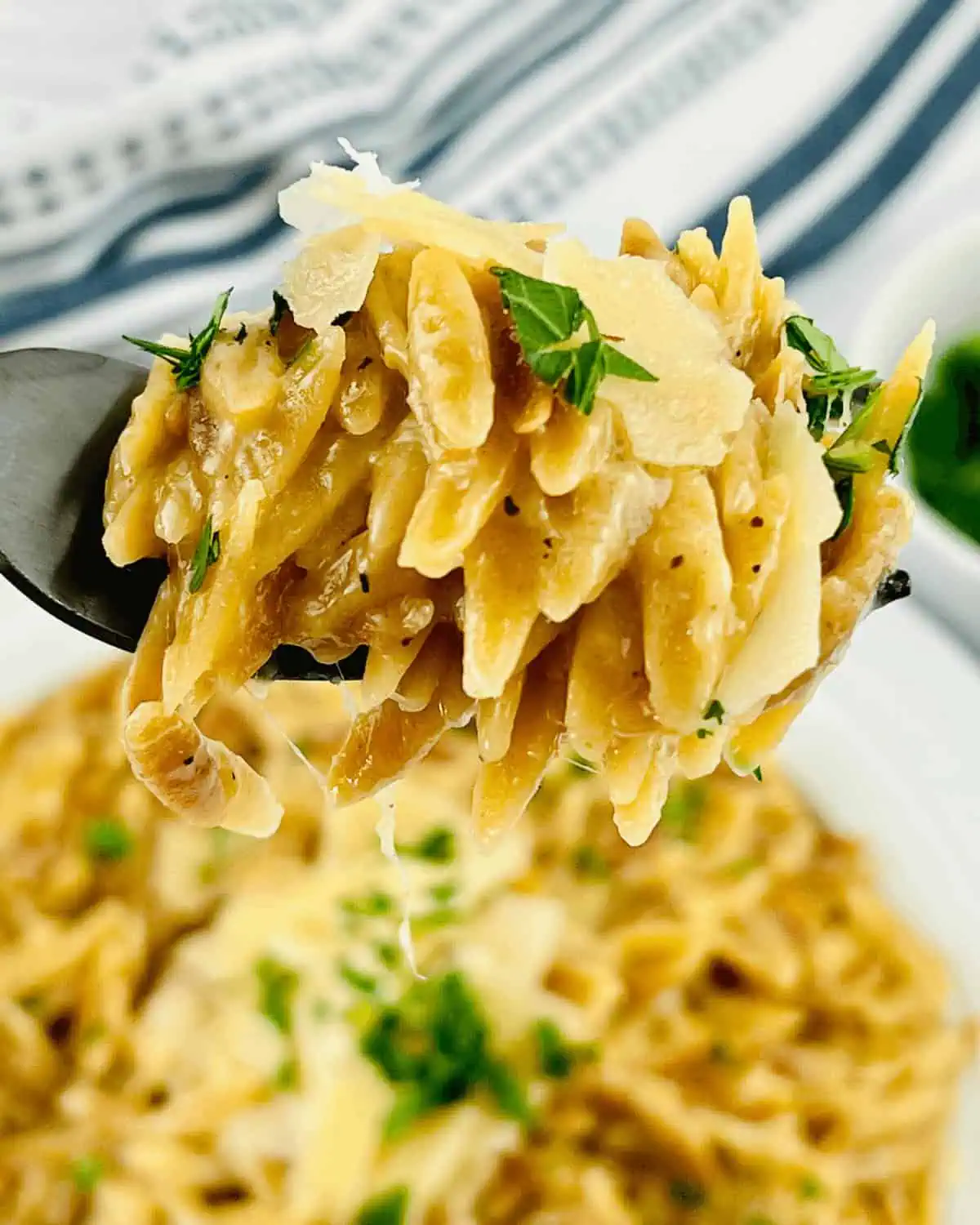 Parmesan Garlic Orzo