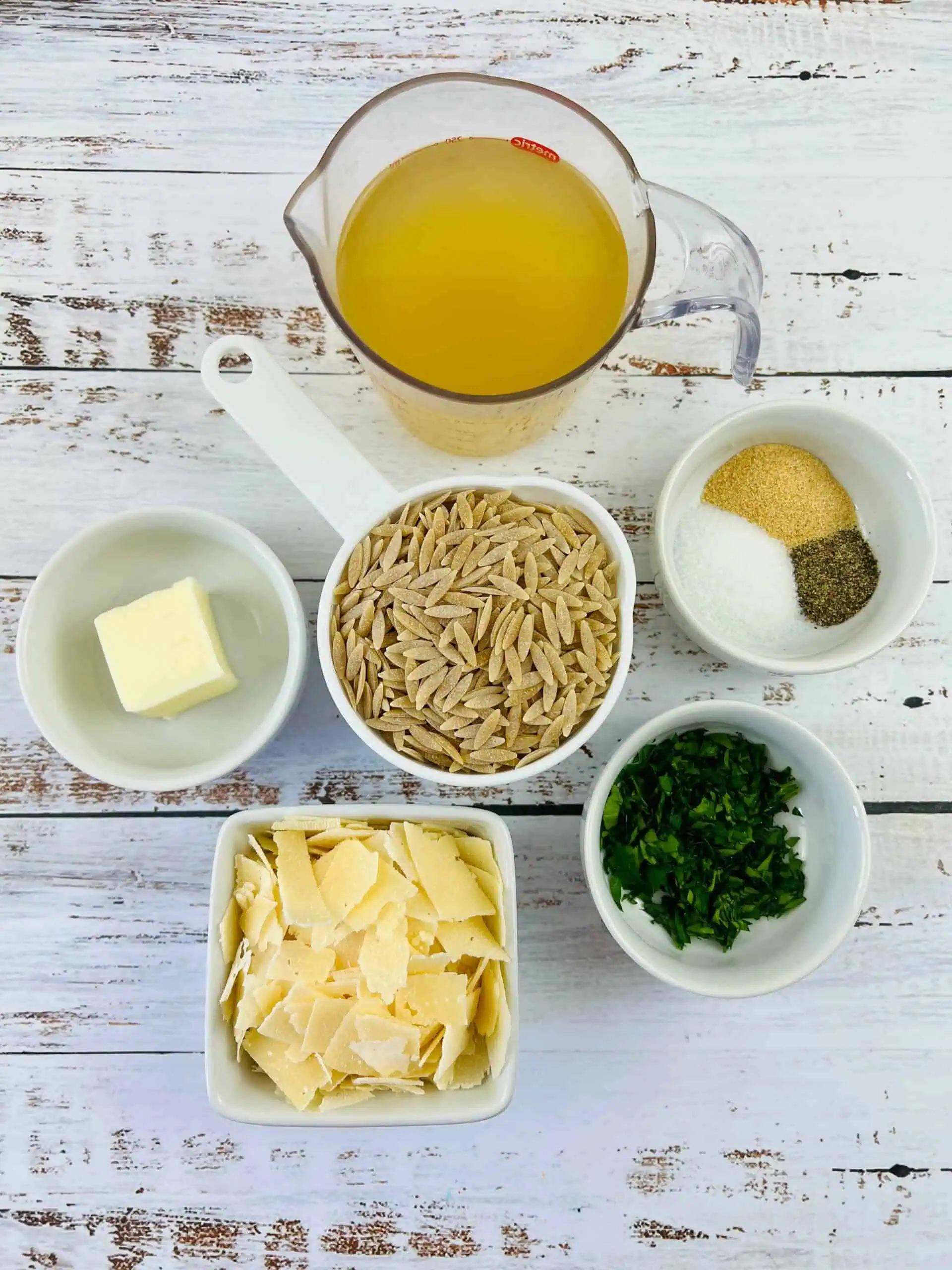 Parmesan Garlic Orzo