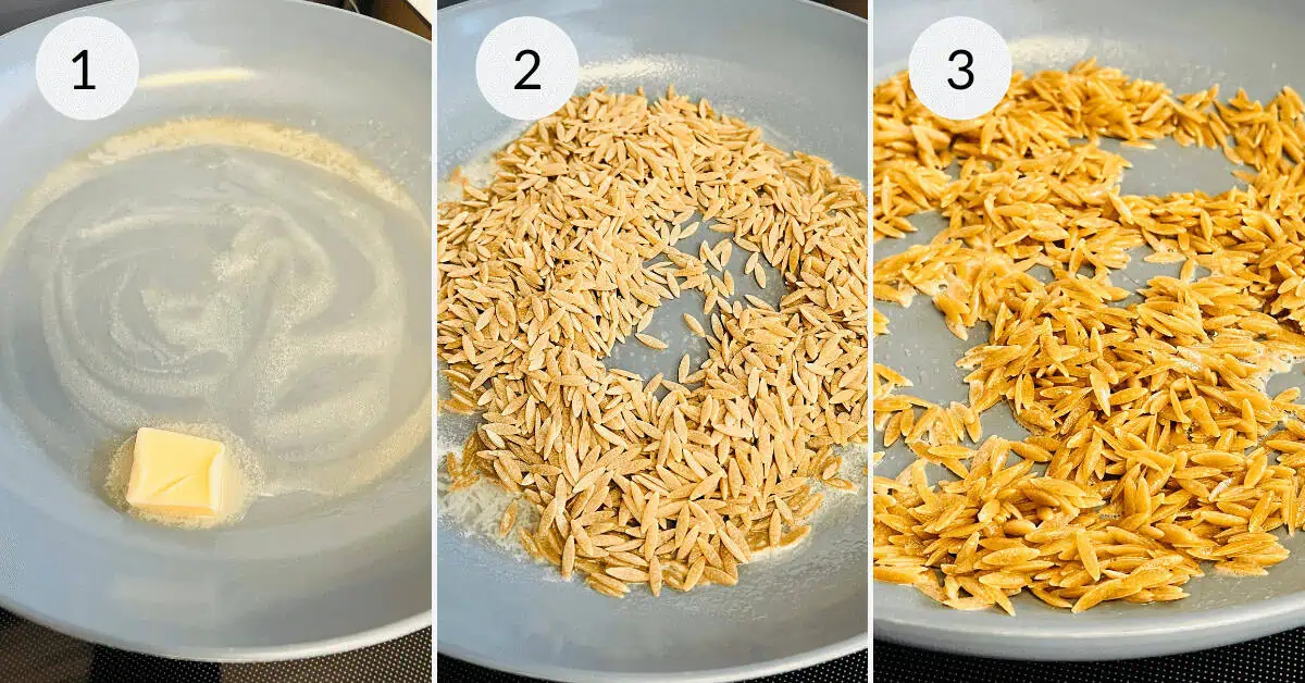 Parmesan Garlic Orzo