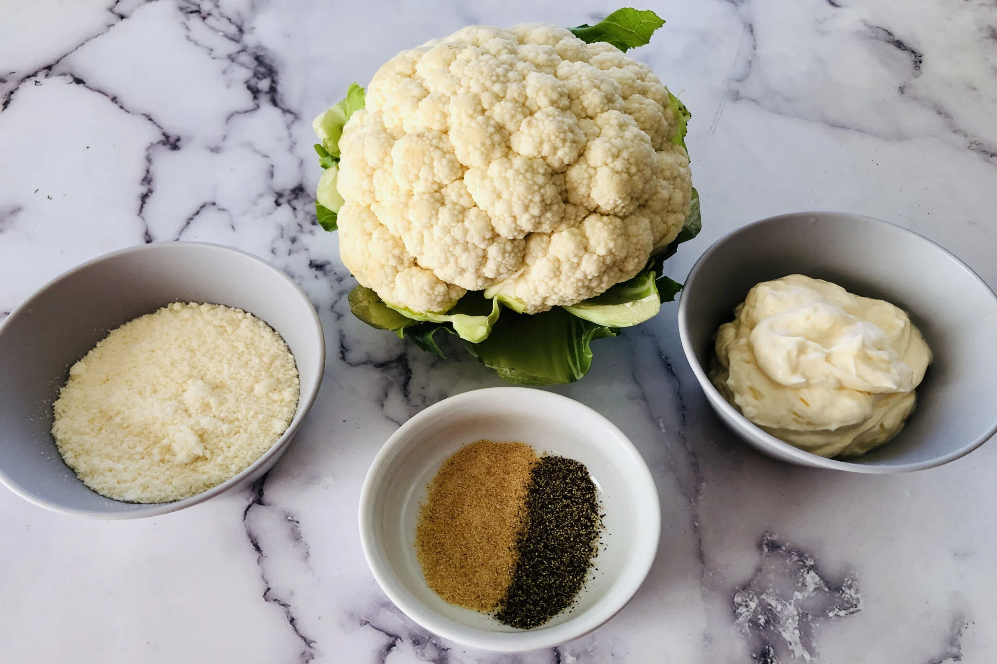 Cheese Baked Cauliflower