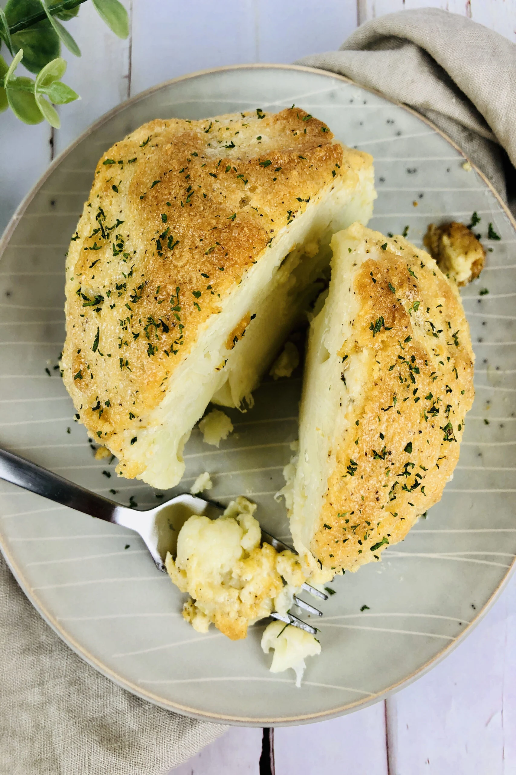Cheese Baked Cauliflower