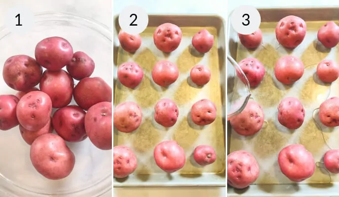 Roasted Smashed Potatoes