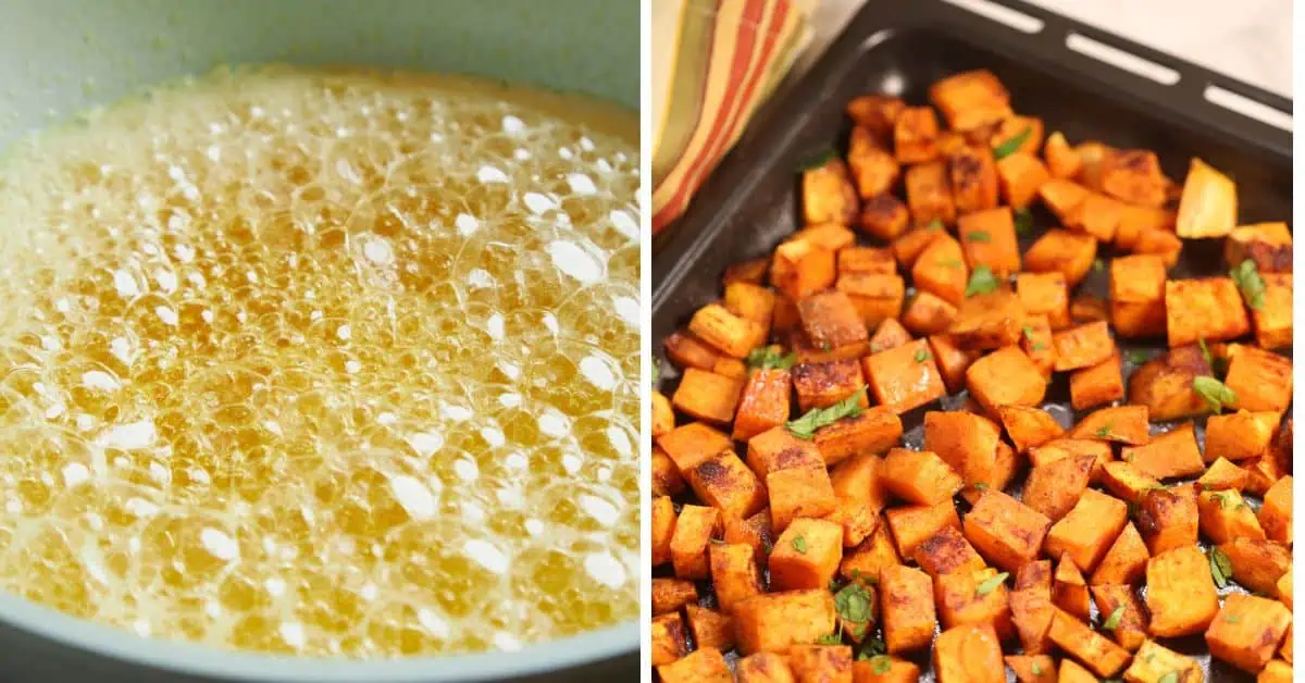 Roasted Brown Sugar Sweet Potatoes