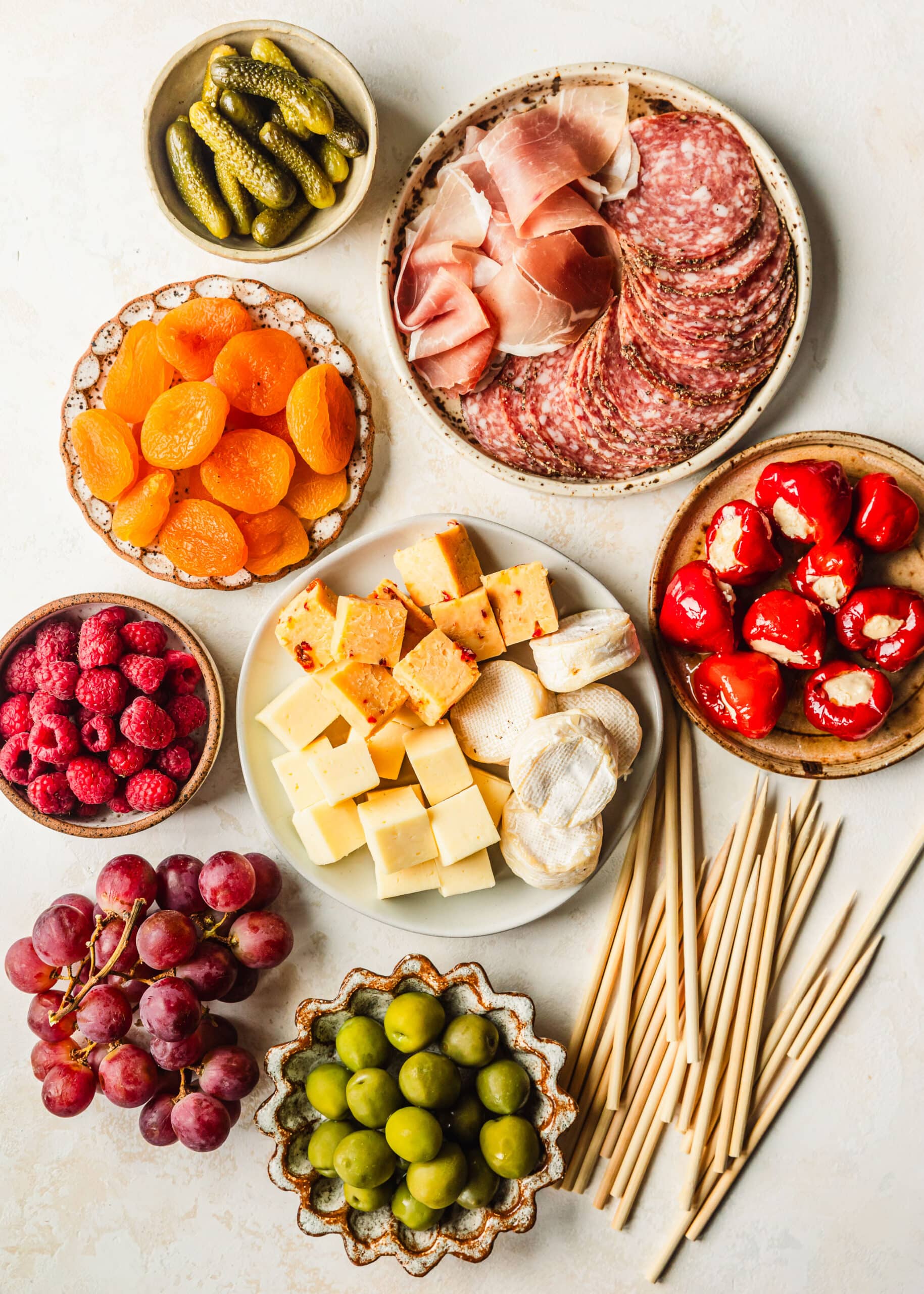 Simple Charcuterie Skewers