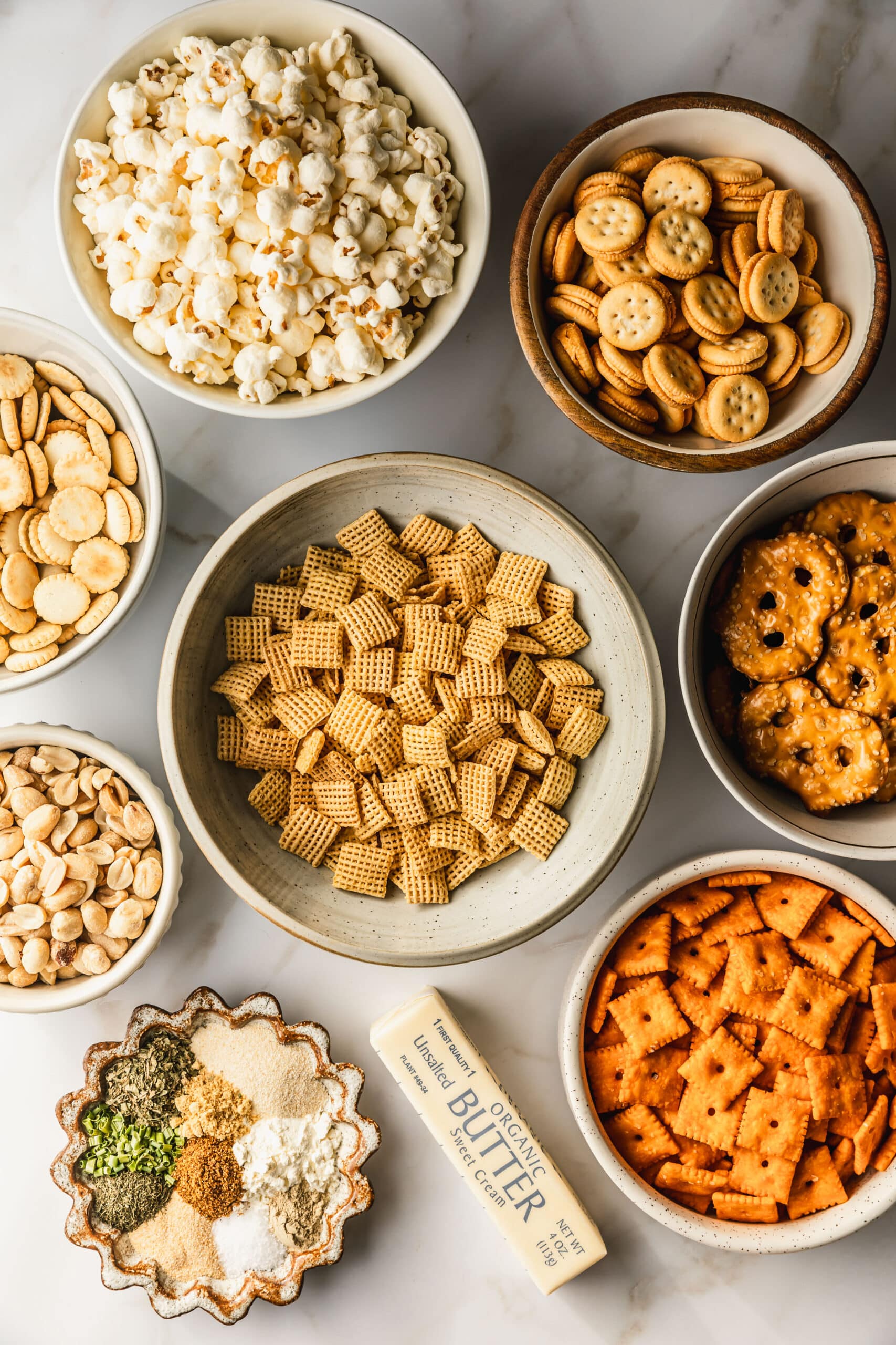 The Best Spicy Ranch Snack Mix