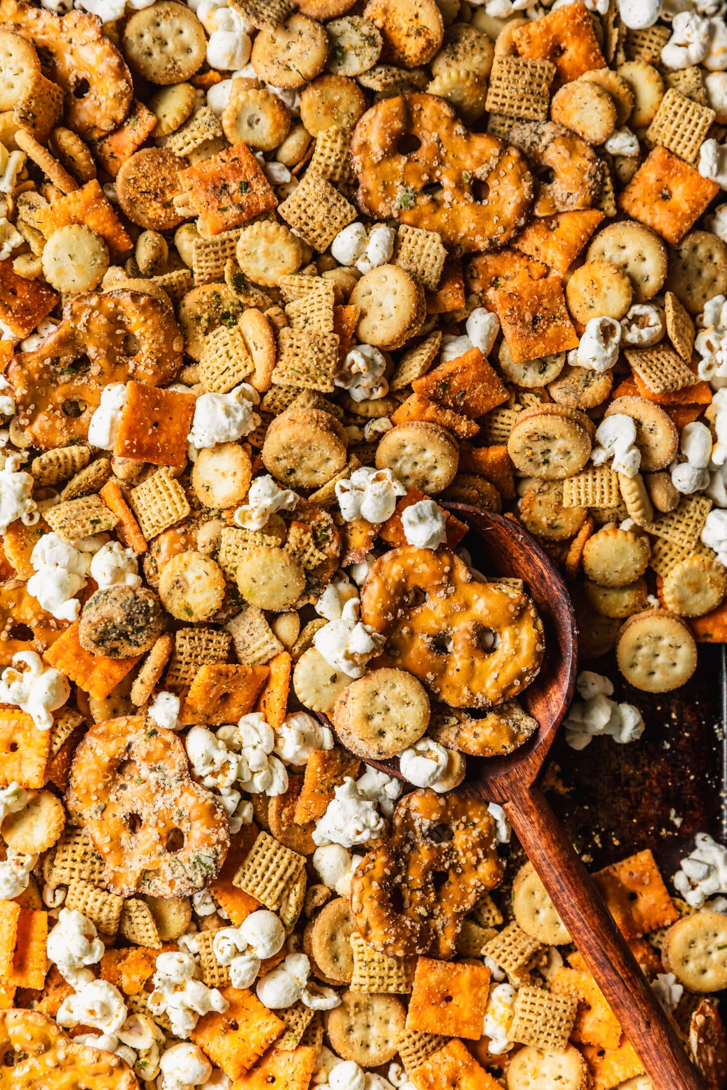The Best Spicy Ranch Snack Mix
