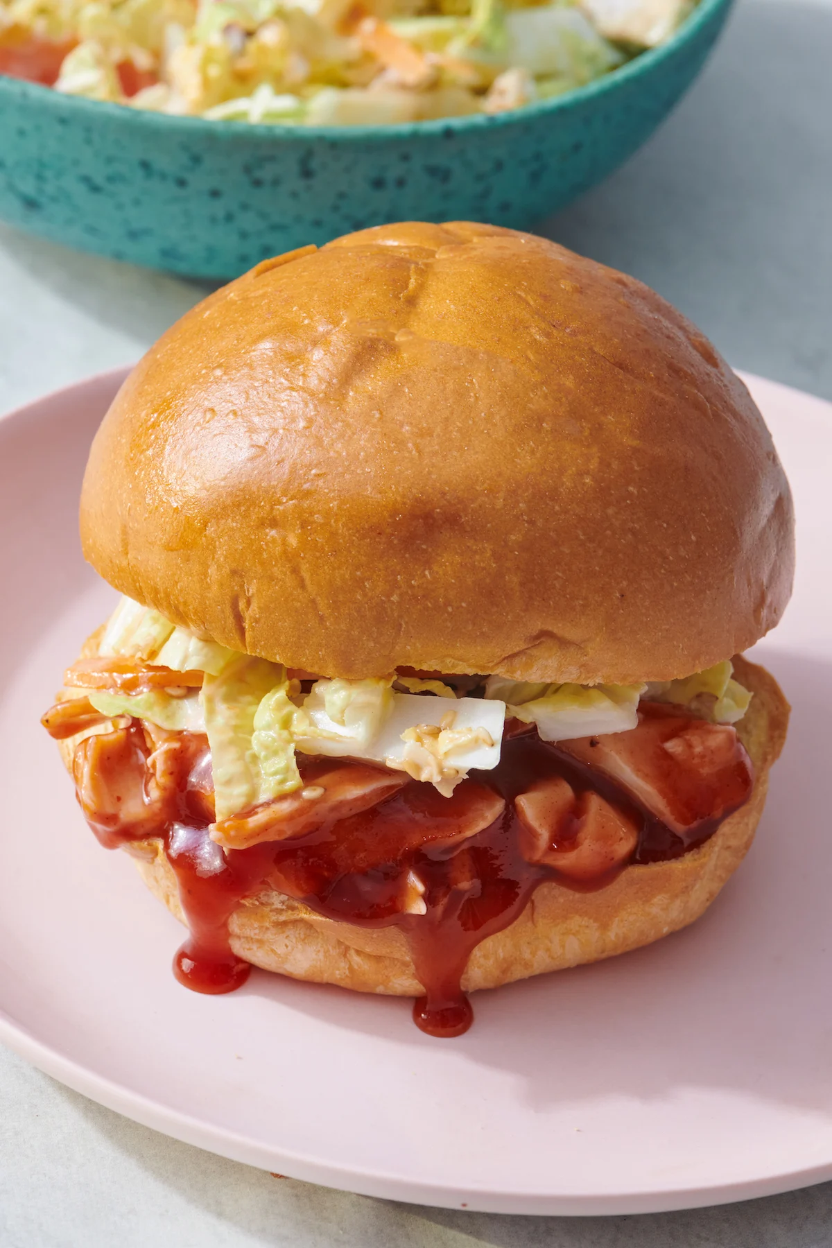 Easy BBQ Chicken Sandwiches