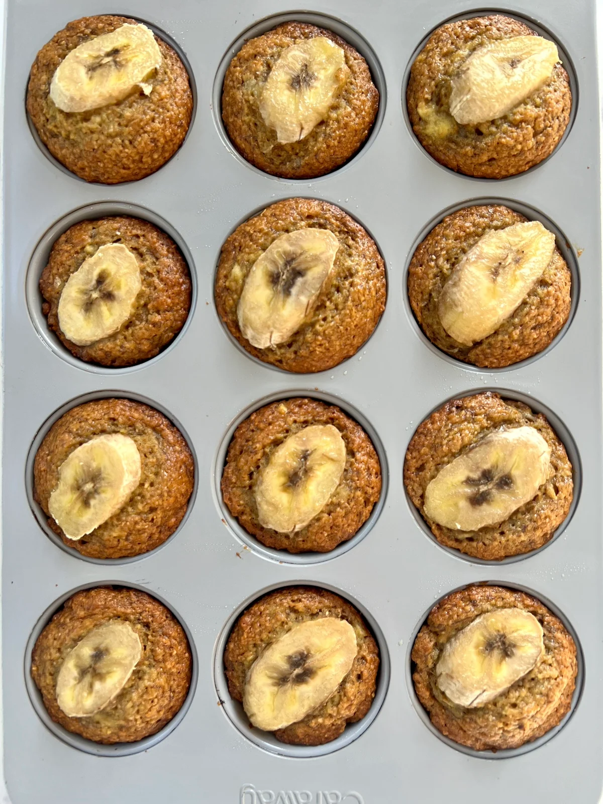 Banana Wheat Germ Muffins
