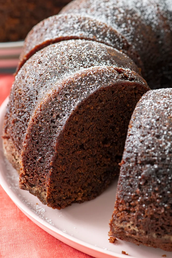 Chocolate Graham Fresh Gingerbread Bundt Cake