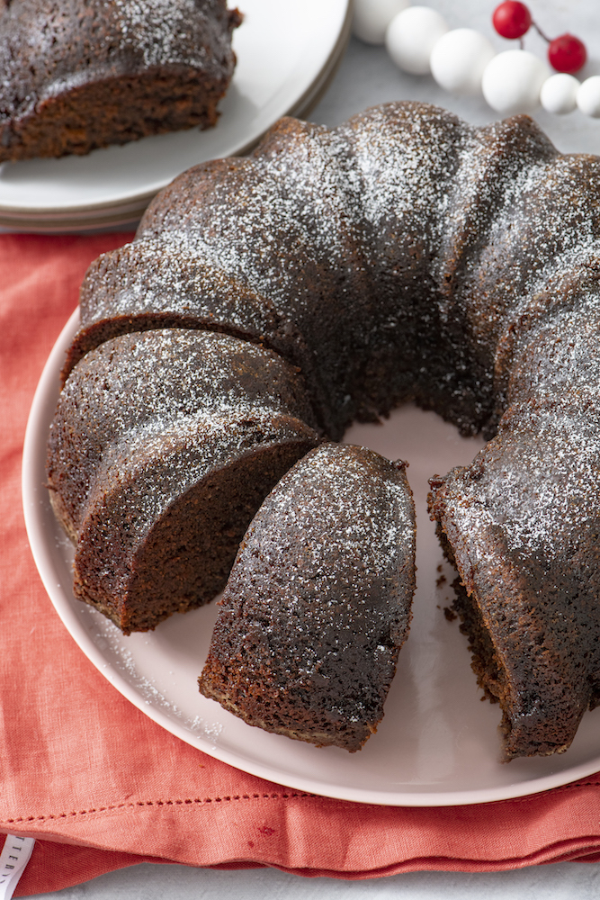 Chocolate Graham Fresh Gingerbread Bundt Cake