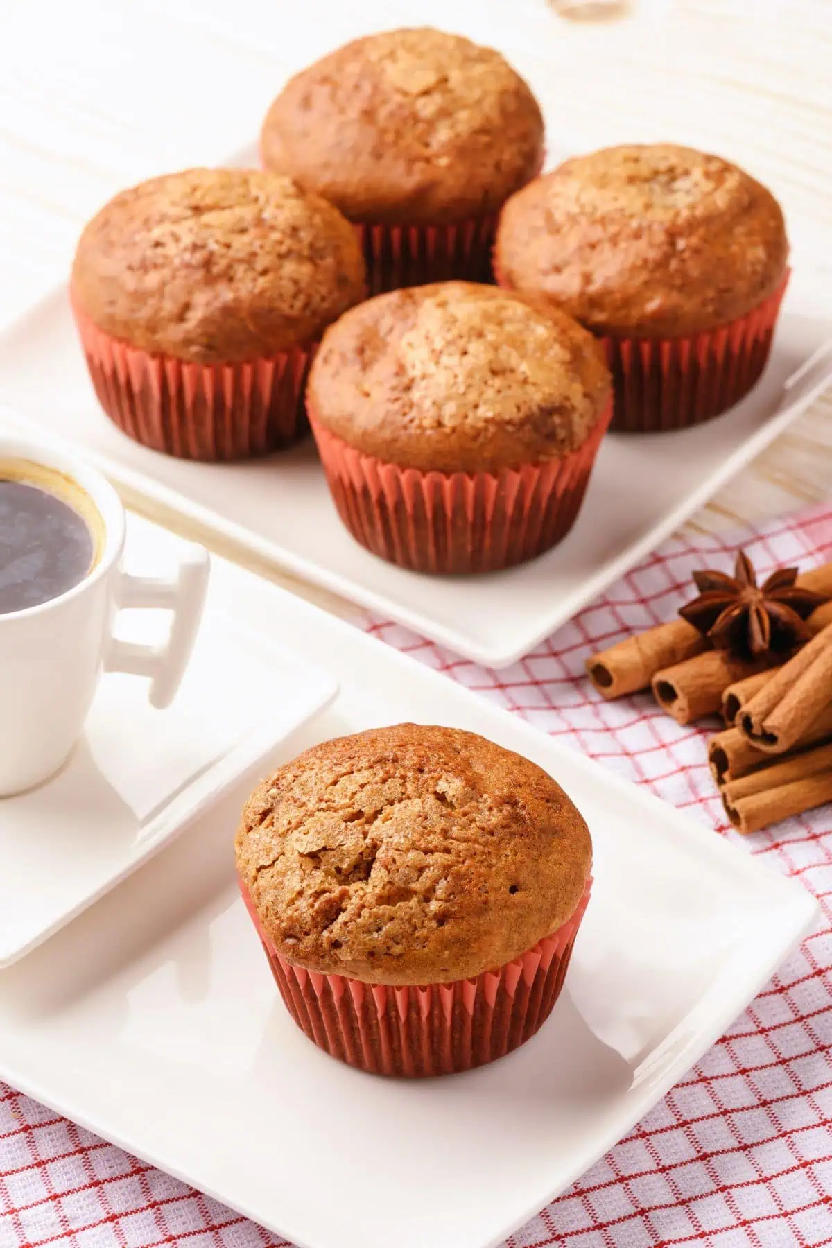 Pumpkin Muffins with Spice Cake