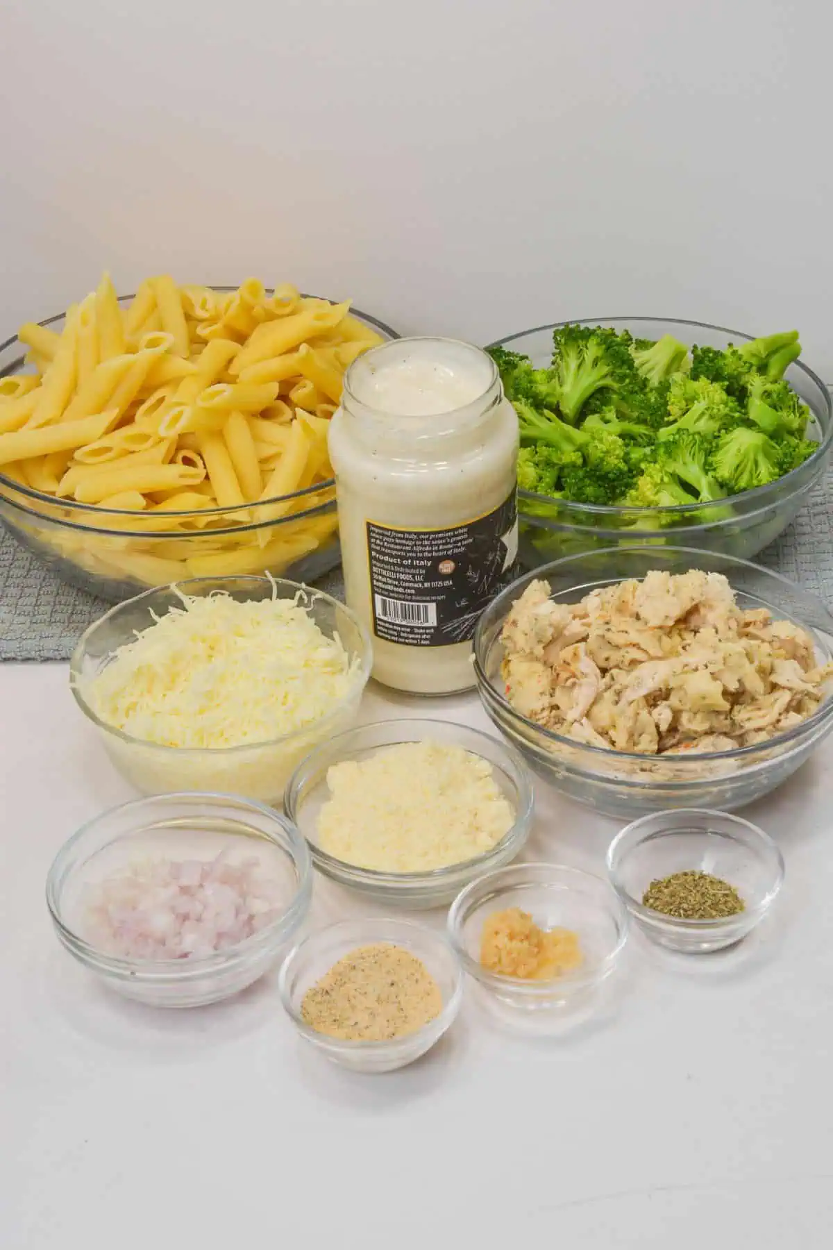 Baked Chicken and Broccoli Alfredo