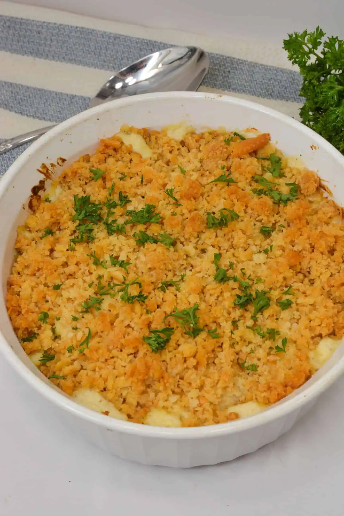 Ritz Cracker Chicken Casserole