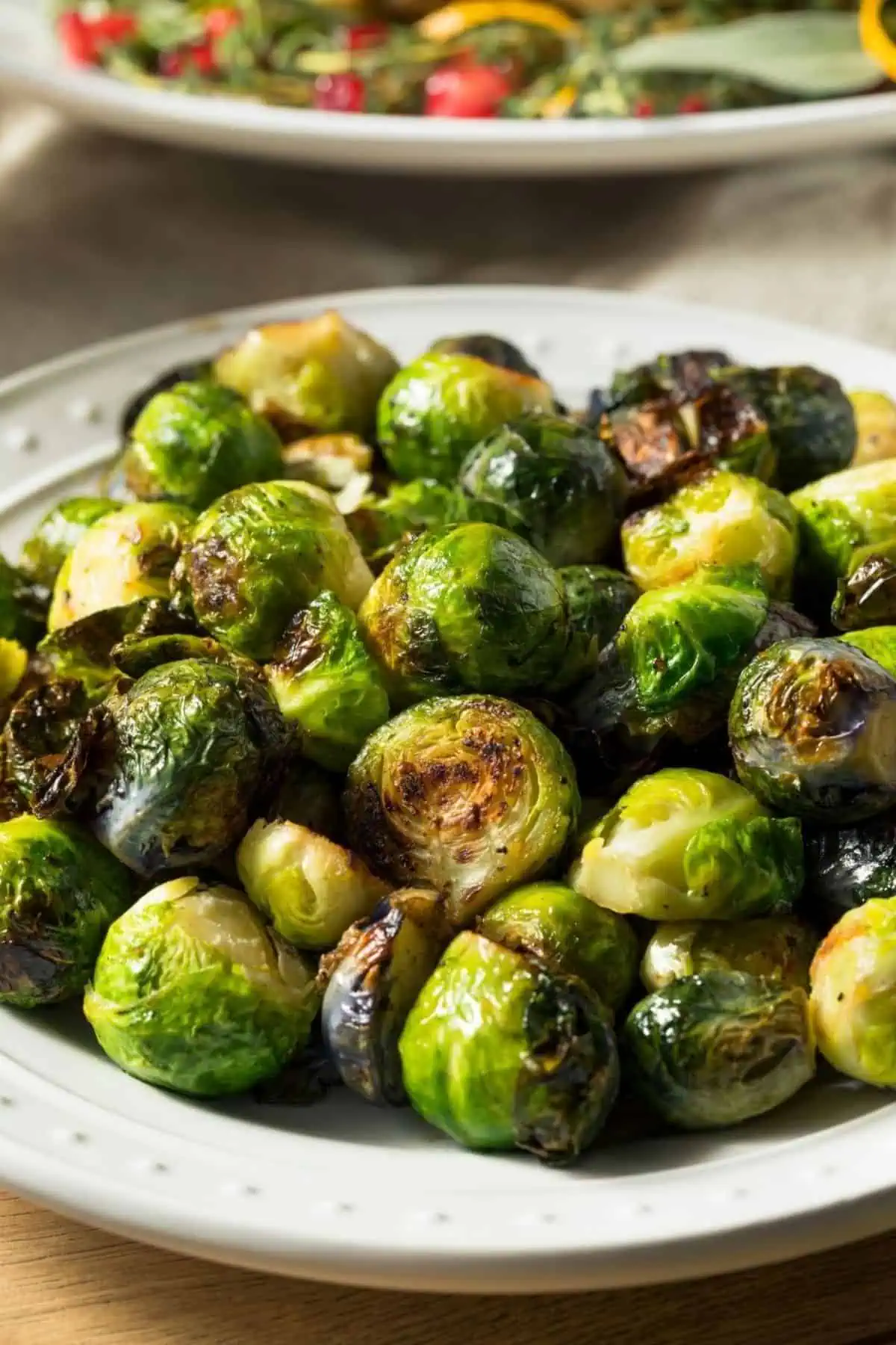 Roasted Brussels Sprouts with Parmesan Cheese