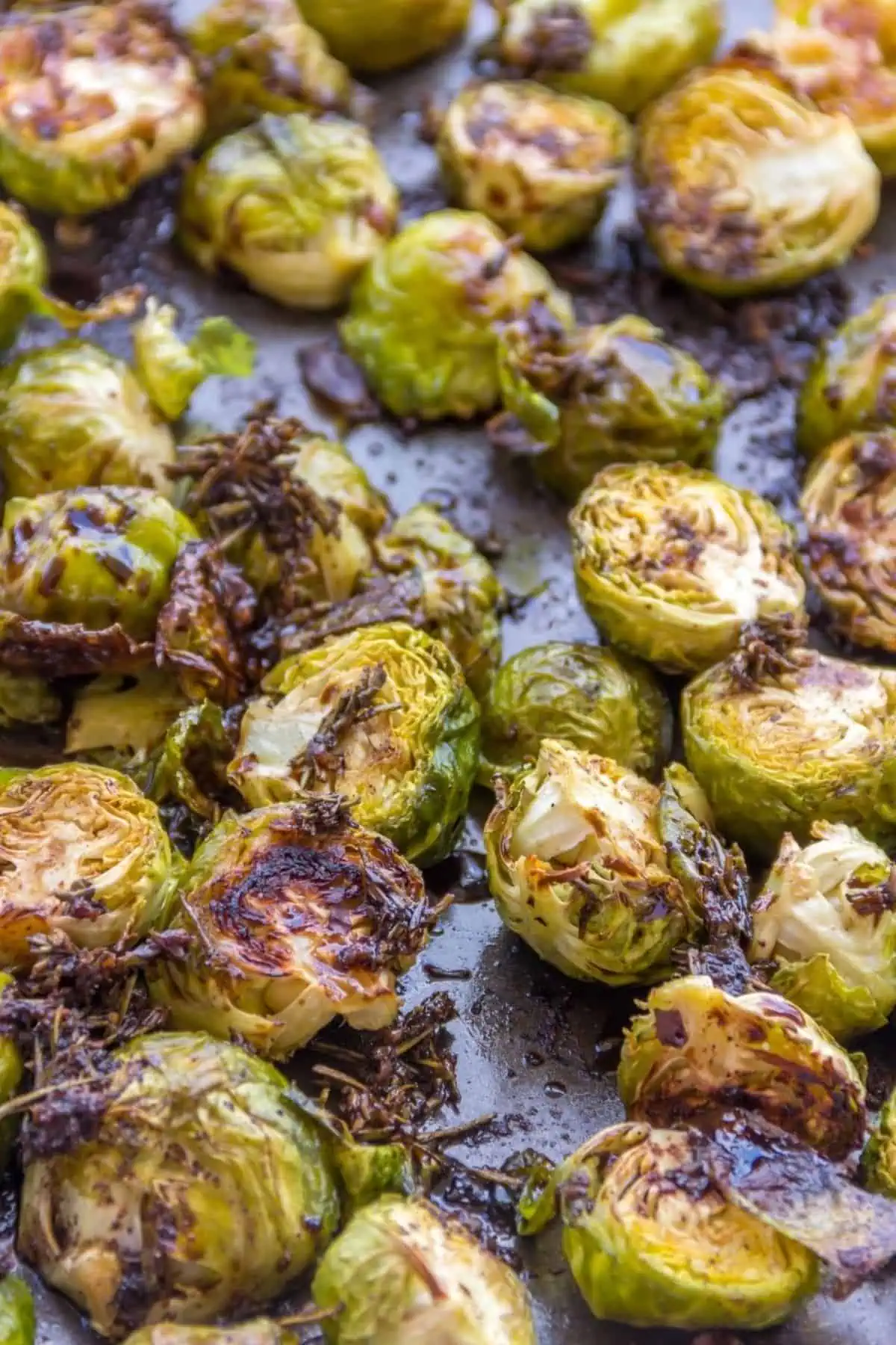 Roasted Brussels Sprouts with Parmesan Cheese