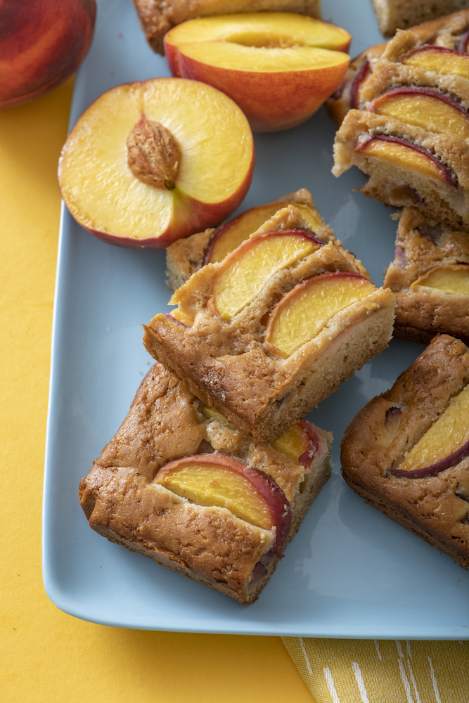 Peach Snack Cake