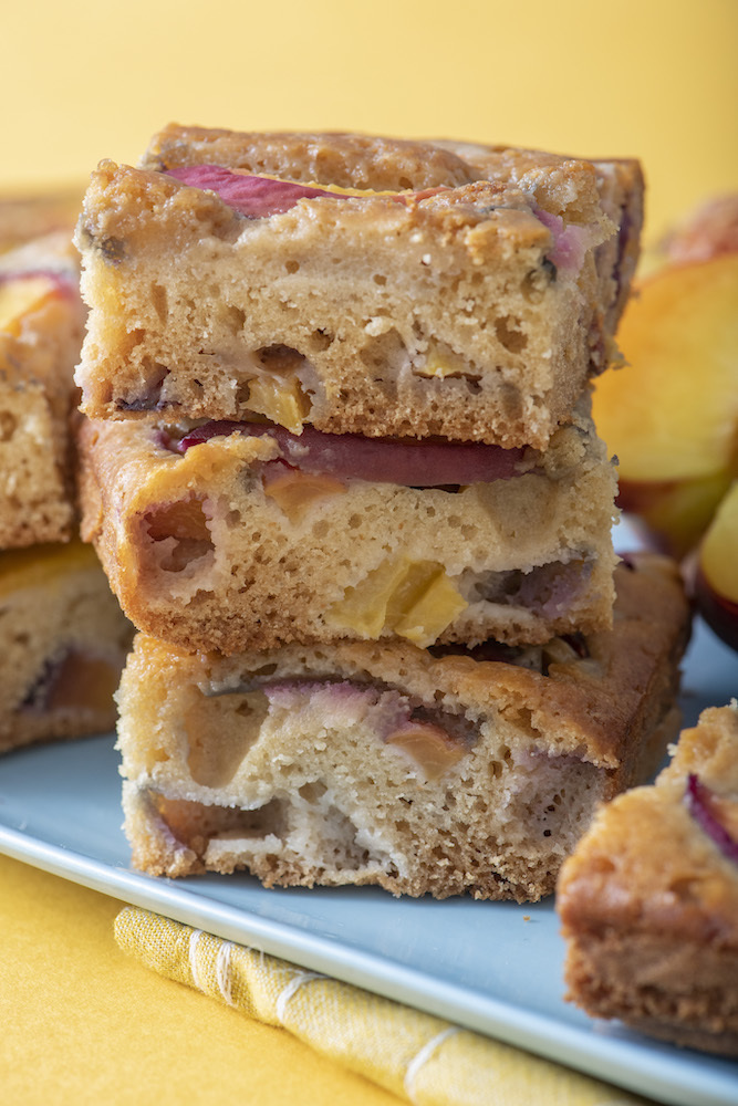 Peach Snack Cake