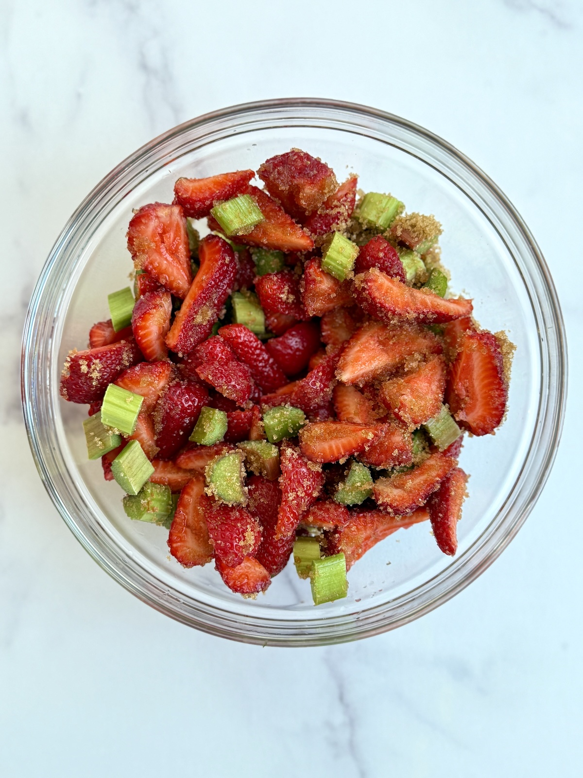 Strawberry Rhubarb Crumble