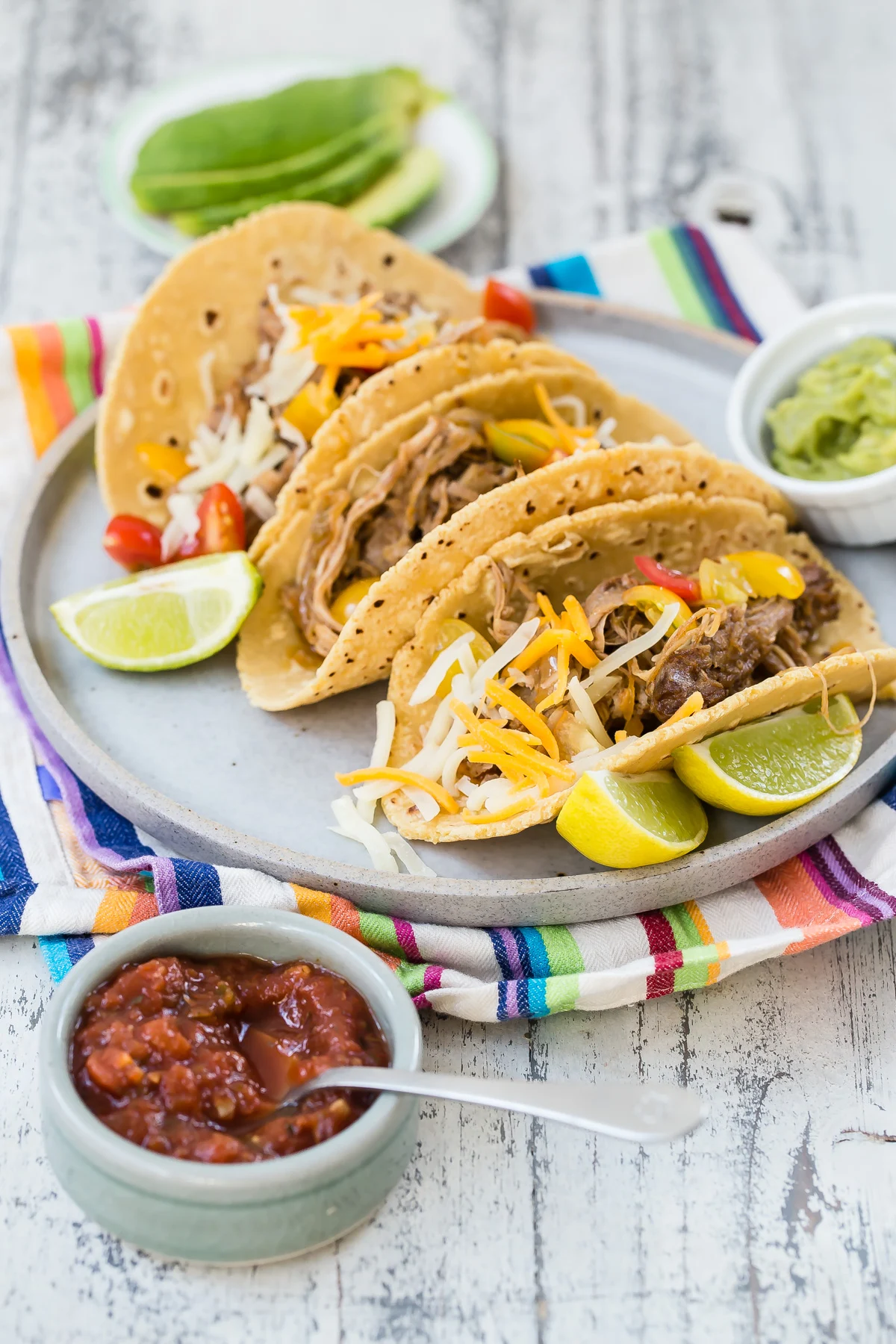Crock Pot Pulled Pork Tacos