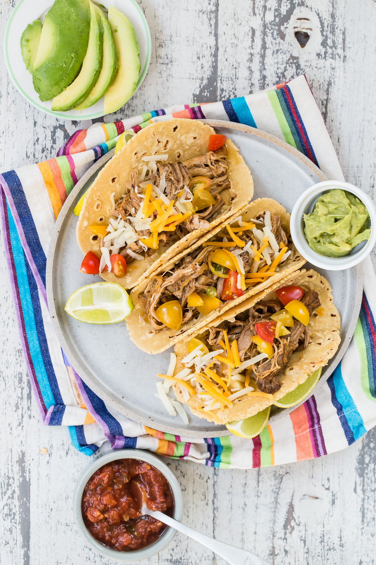 Crock Pot Pulled Pork Tacos