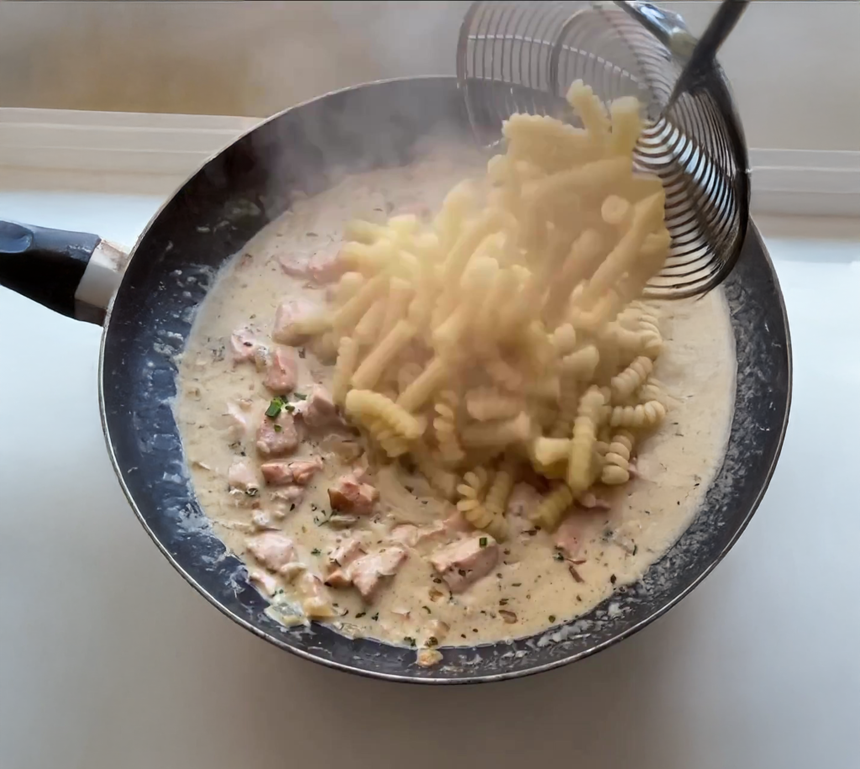 Creamy Salmon Pasta