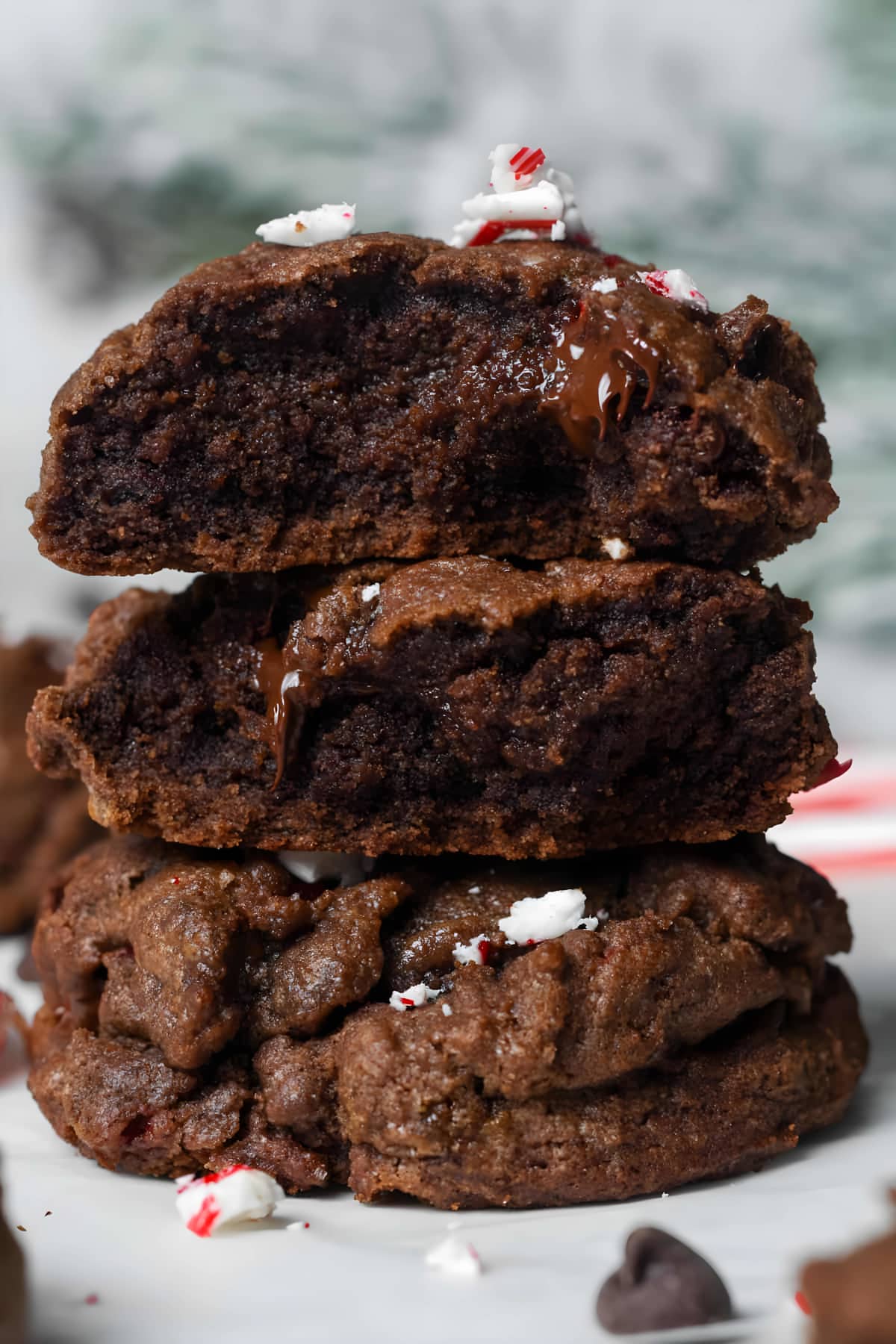 Chocolate Peppermint Cookies