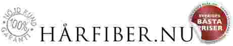 logotyp för Hårfiber