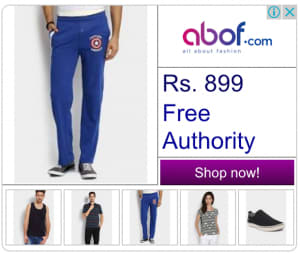 Dynamic Remarketing Ad on Yahoo