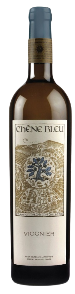 Een productfoto van de voorzijde van de wijn