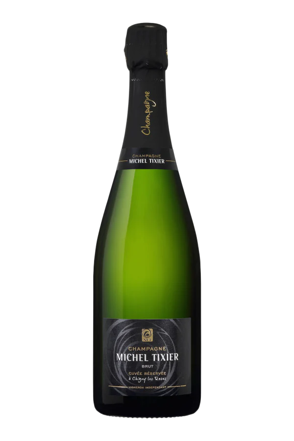 Een productfoto van de voorzijde van de wijn