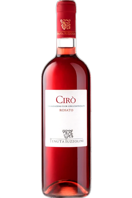 Een productfoto van de voorzijde van de wijn